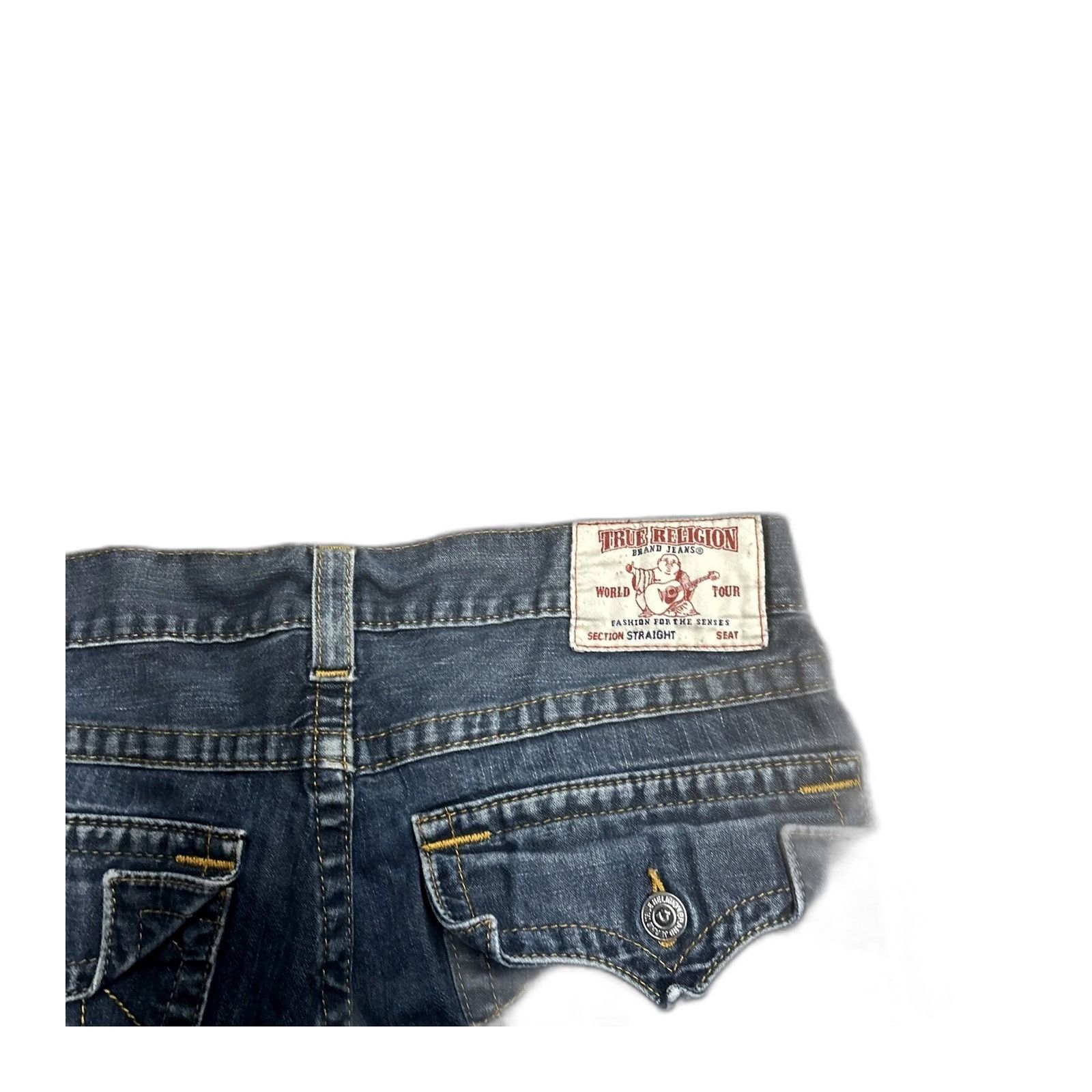 True Religion True Religion Black Denim Straight Jeans Size 36 Size US 36 / EU 52 - 7 Thumbnail