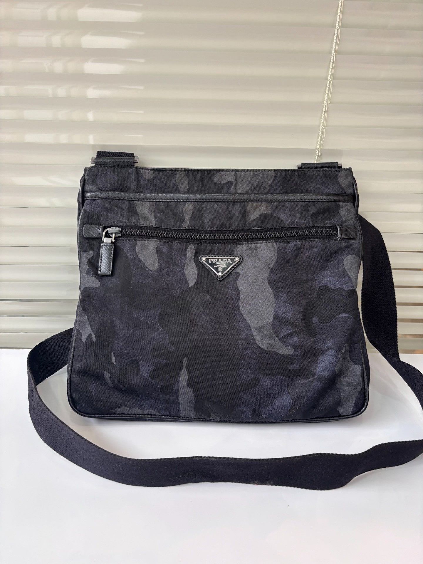 Prada Prada Men's Camouflage Crossbody Bag Size ONE SIZE - 1 Thumbnail