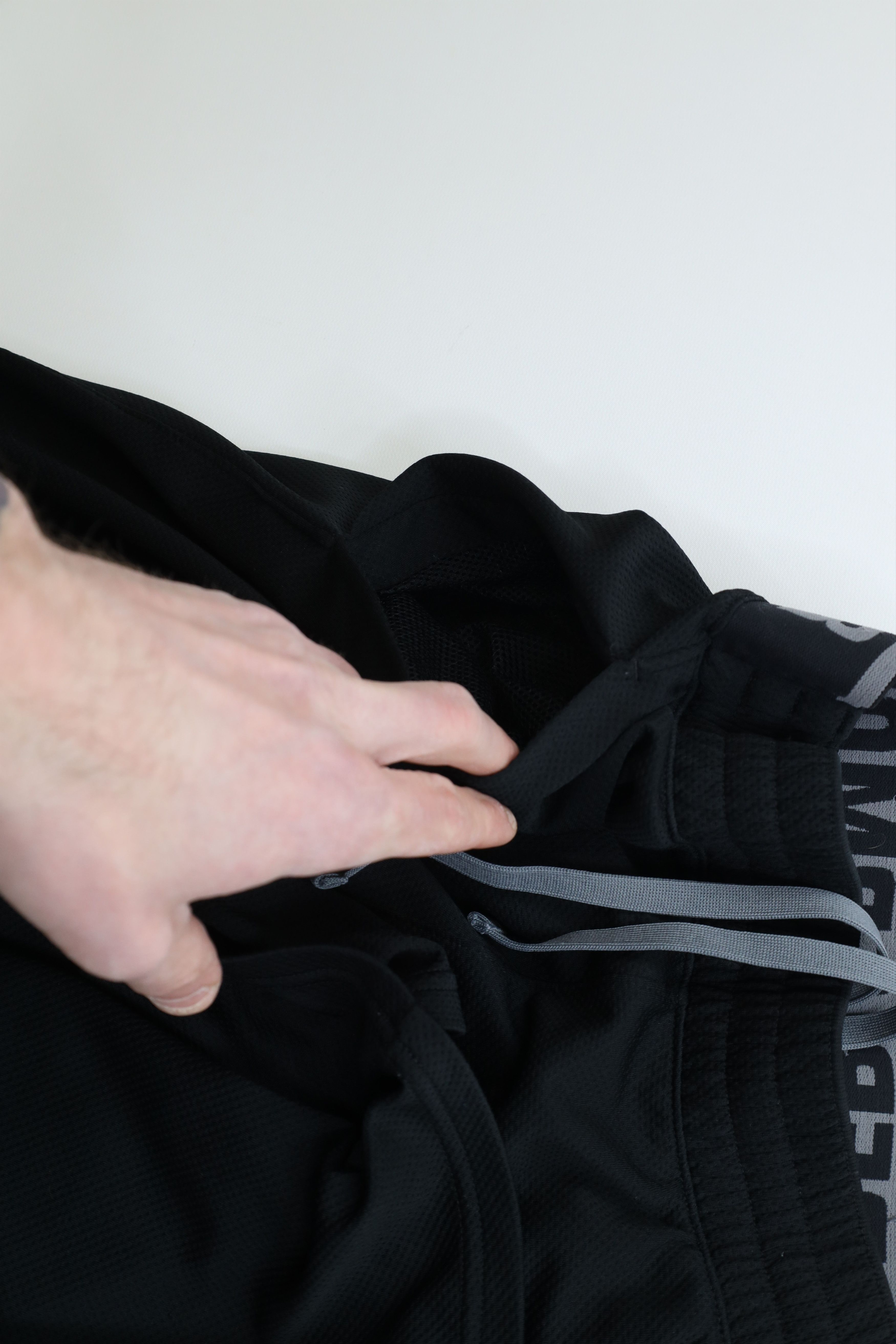 Under Armour Vintage Y2K Under Armour Thermal Knit Wide Leg Pants Black Size US 32 / EU 48 - 7 Thumbnail