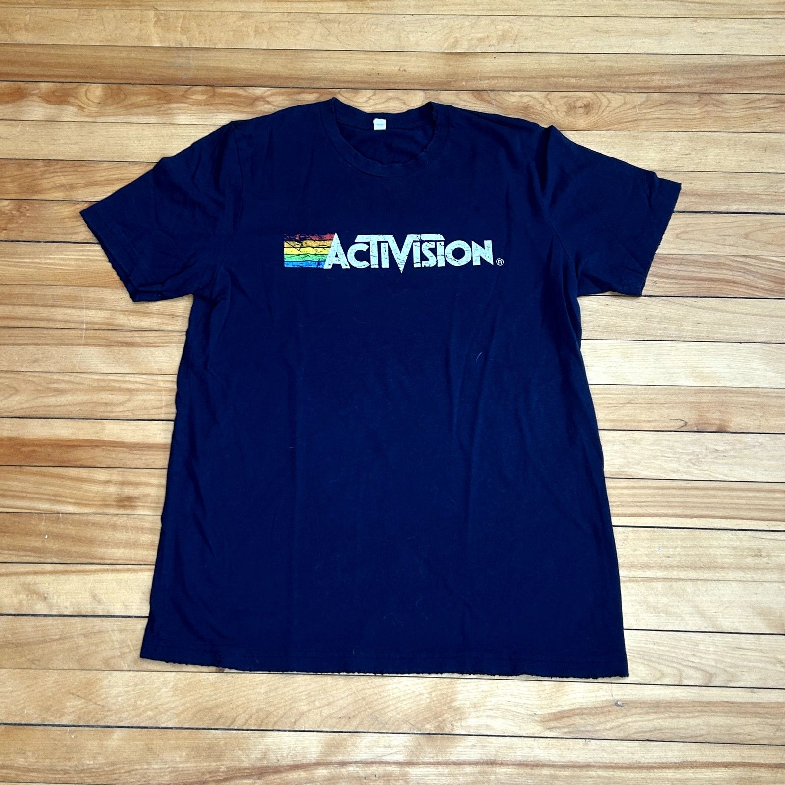 Vintage Modern Activision Video Game Black Shirt Large Size US L / EU 52-54 / 3 - 1 Thumbnail