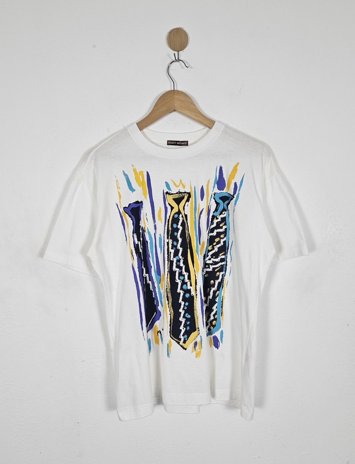 Issey Miyake 90s ISSEY MIYAKE Brush Stroke shirt Size US L / EU 52-54 / 3 - 1 Thumbnail