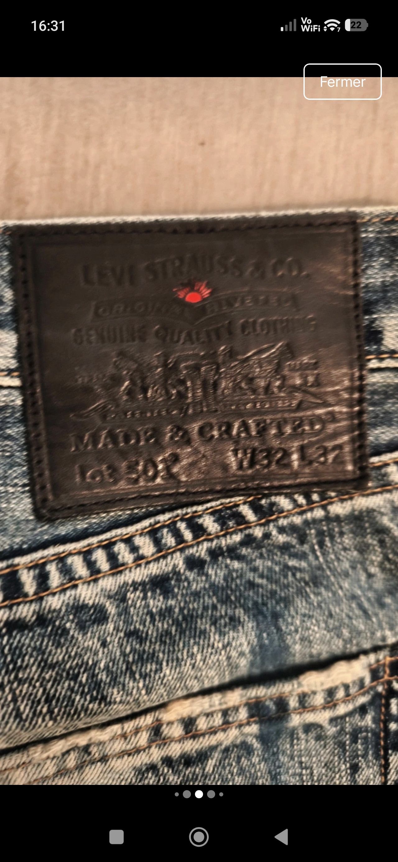 Levi's Made & Crafted Levis selvedge rare Size US 32 / EU 48 - 9 Thumbnail