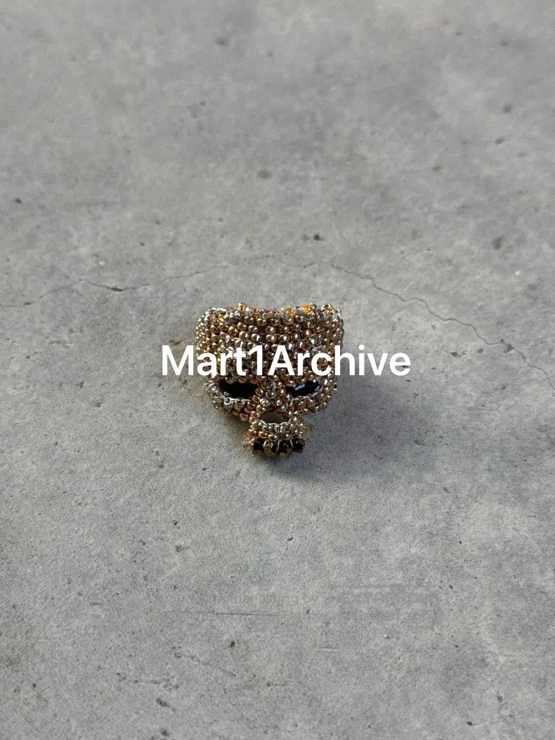Undercover Undercover Jeweled Skull Ring Size ONE SIZE - 1 Thumbnail