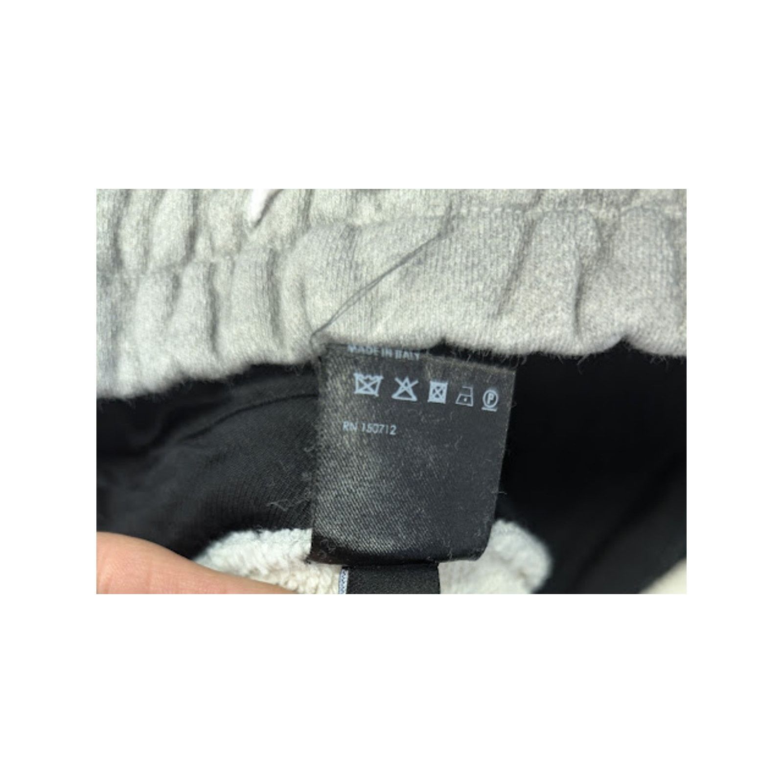Amiri o1rshd1 Aged Puff Logo Sweatpants in Grey Size US 30 / EU 46 - 20 Thumbnail