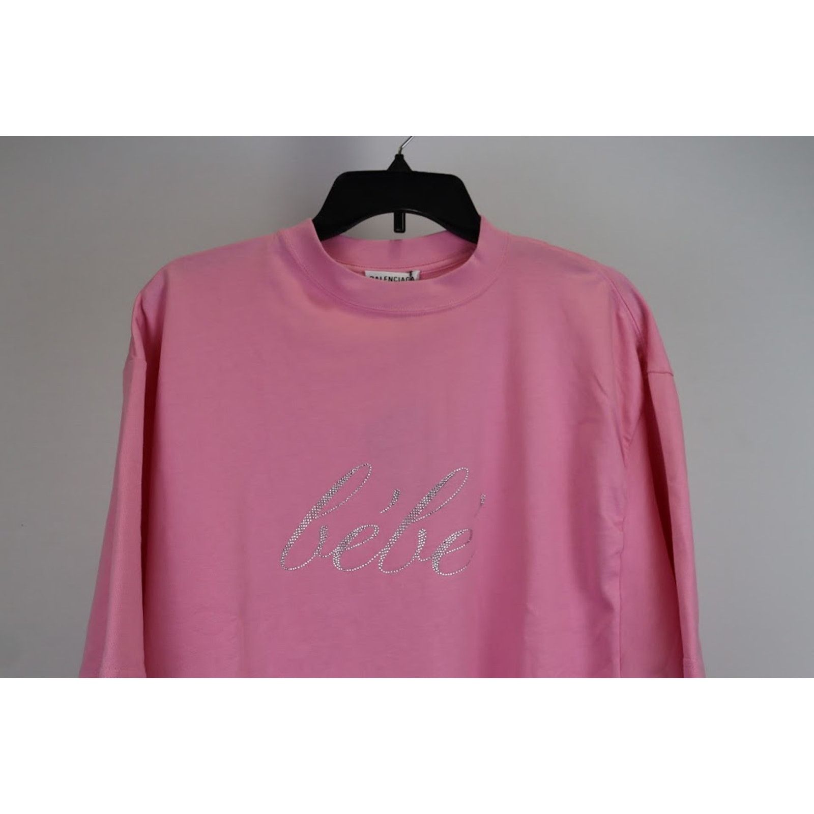 Balenciaga o1rshd1 Worn Out T-Shirt BEBE Vintage T-Shirt in Pink Size US L / EU 52-54 / 3 - 4 Thumbnail