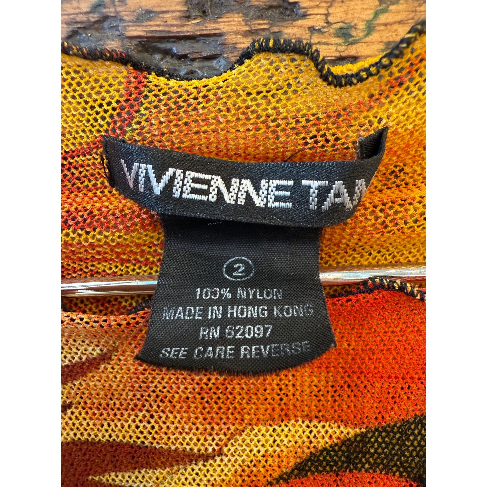 Vivienne Tam Vintage Vivienne Tam Floral Print Long Sleeve Mesh Top Size XS / US 0-2 / IT 36-38 - 4 Thumbnail