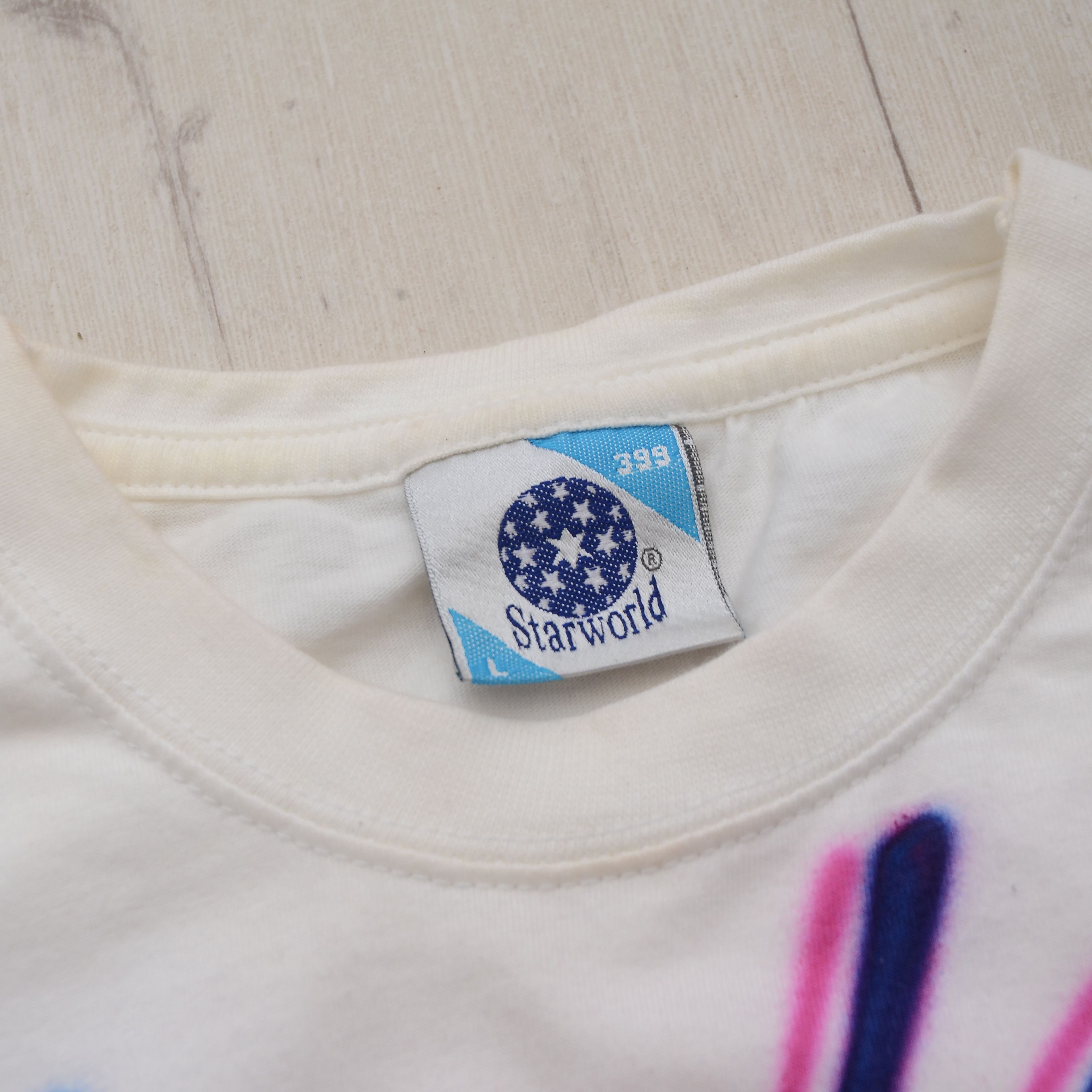 Cartoon Network × Vintage Y2K Vintage Smurfette Smurfs Unisex Airbrush Tee Graphic Size US L / EU 52-54 / 3 - 7 Thumbnail