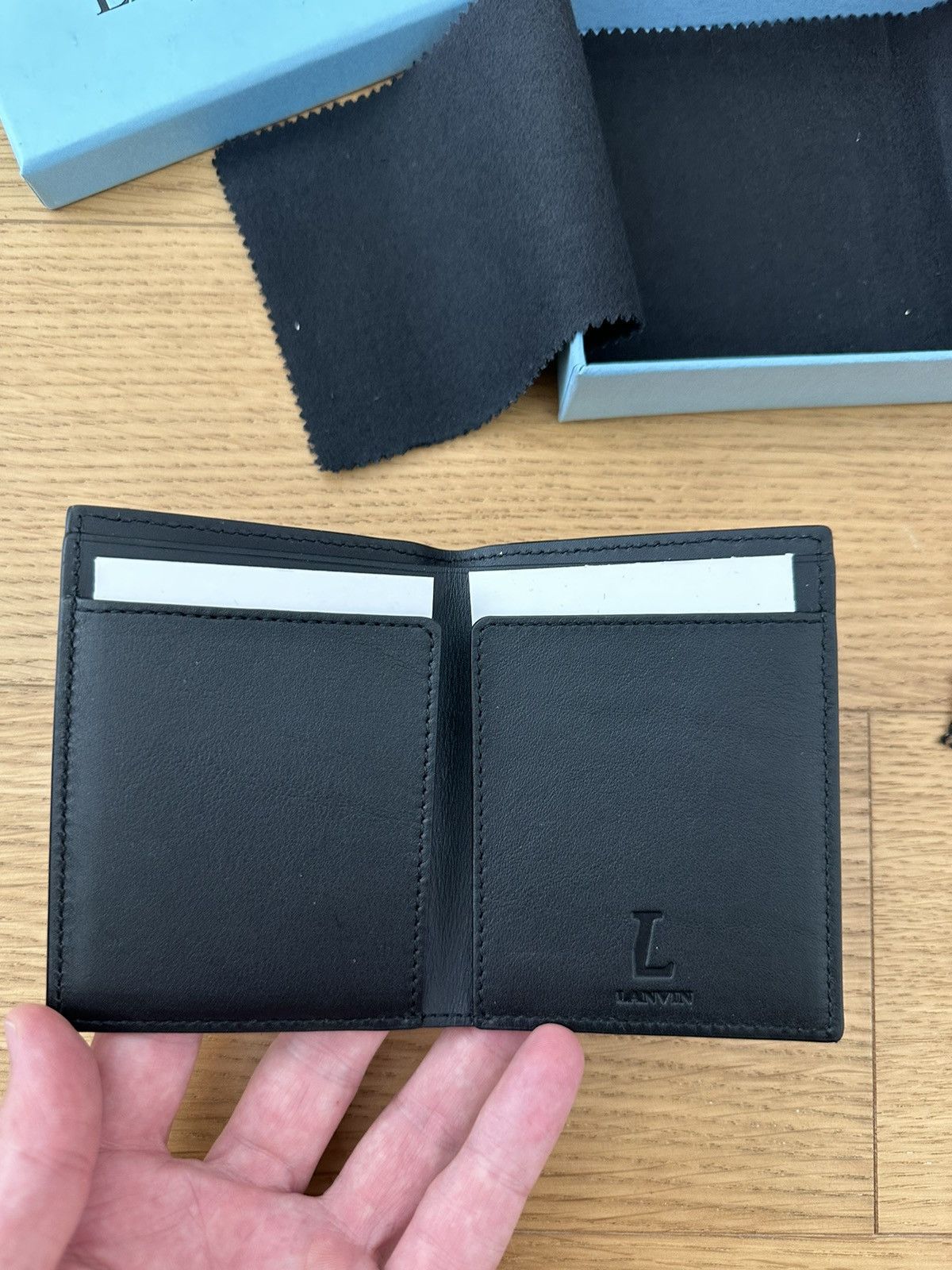 Lanvin Lanvin credit cards holder. Size ONE SIZE - 6 Thumbnail