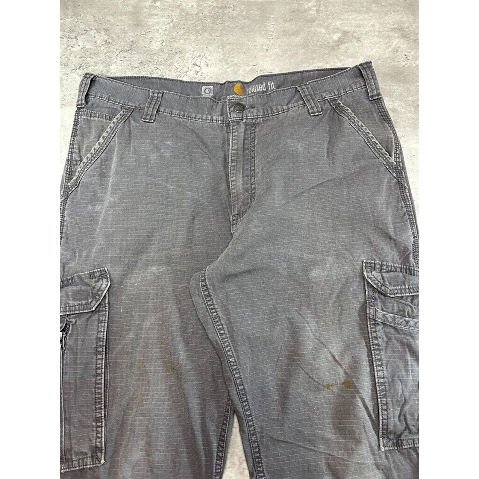 Carhartt Carhartt Relaxed Fit Ripstop Work Wear Carpenter Pants Sz 38 Size US 38 / EU 54 - 4 Thumbnail