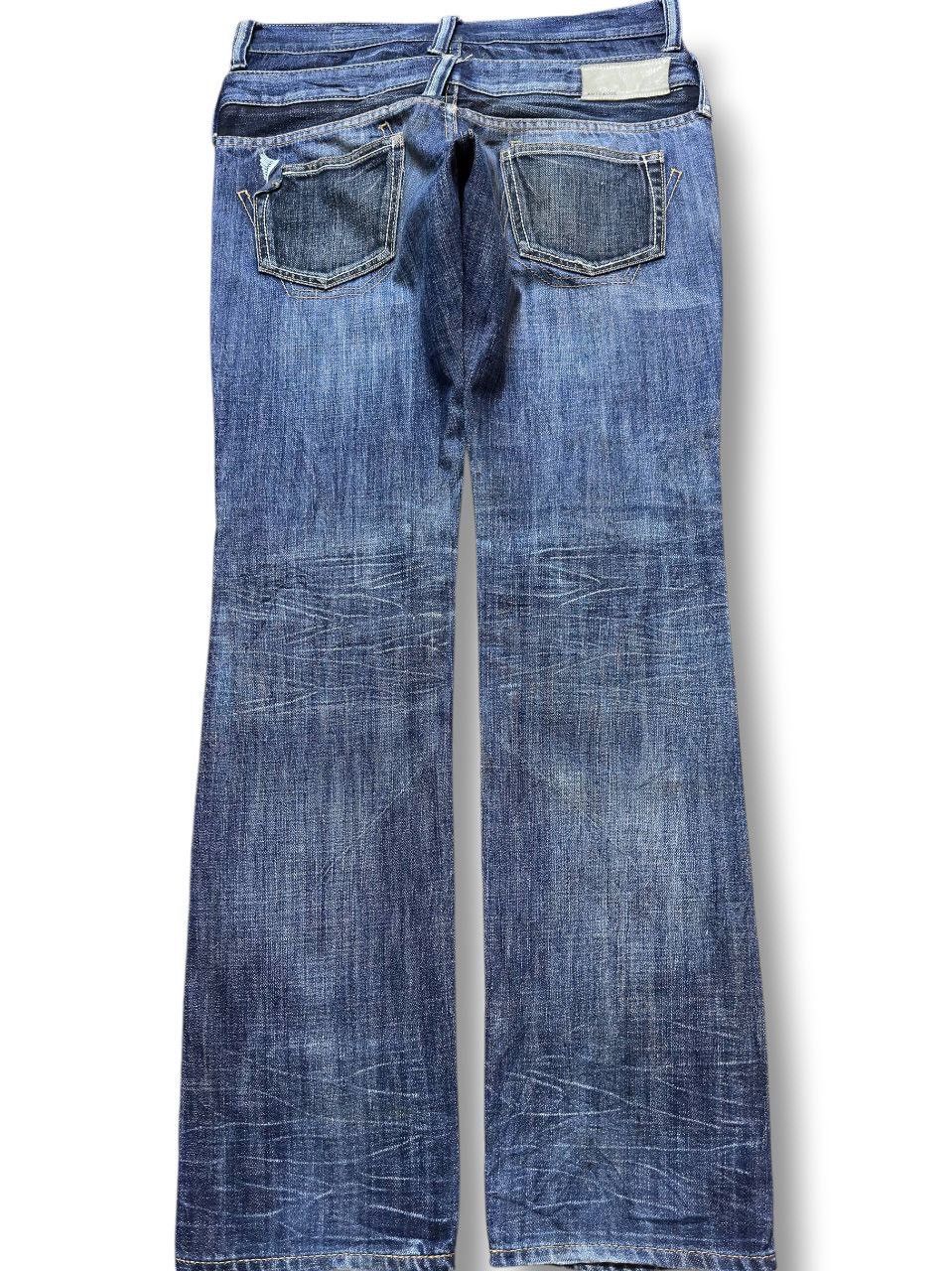 Kapital Vintage Antgauge Double Waist Grunge Denim Size US 31 - 4 Thumbnail