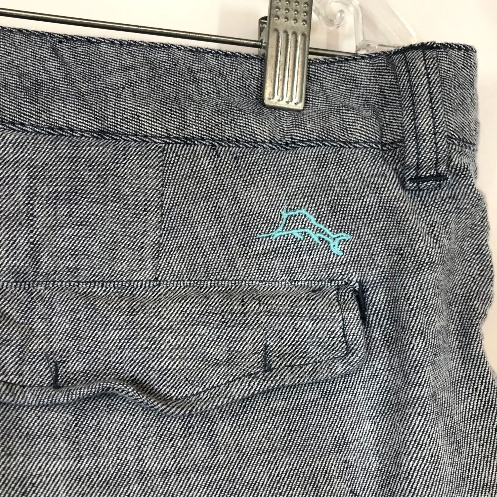 Tommy Bahama TOMMY BAHAMA Men 36 BLUE Casual Shorts with Pockets Chino Baggy? Size US 36 / EU 52 - 7 Thumbnail