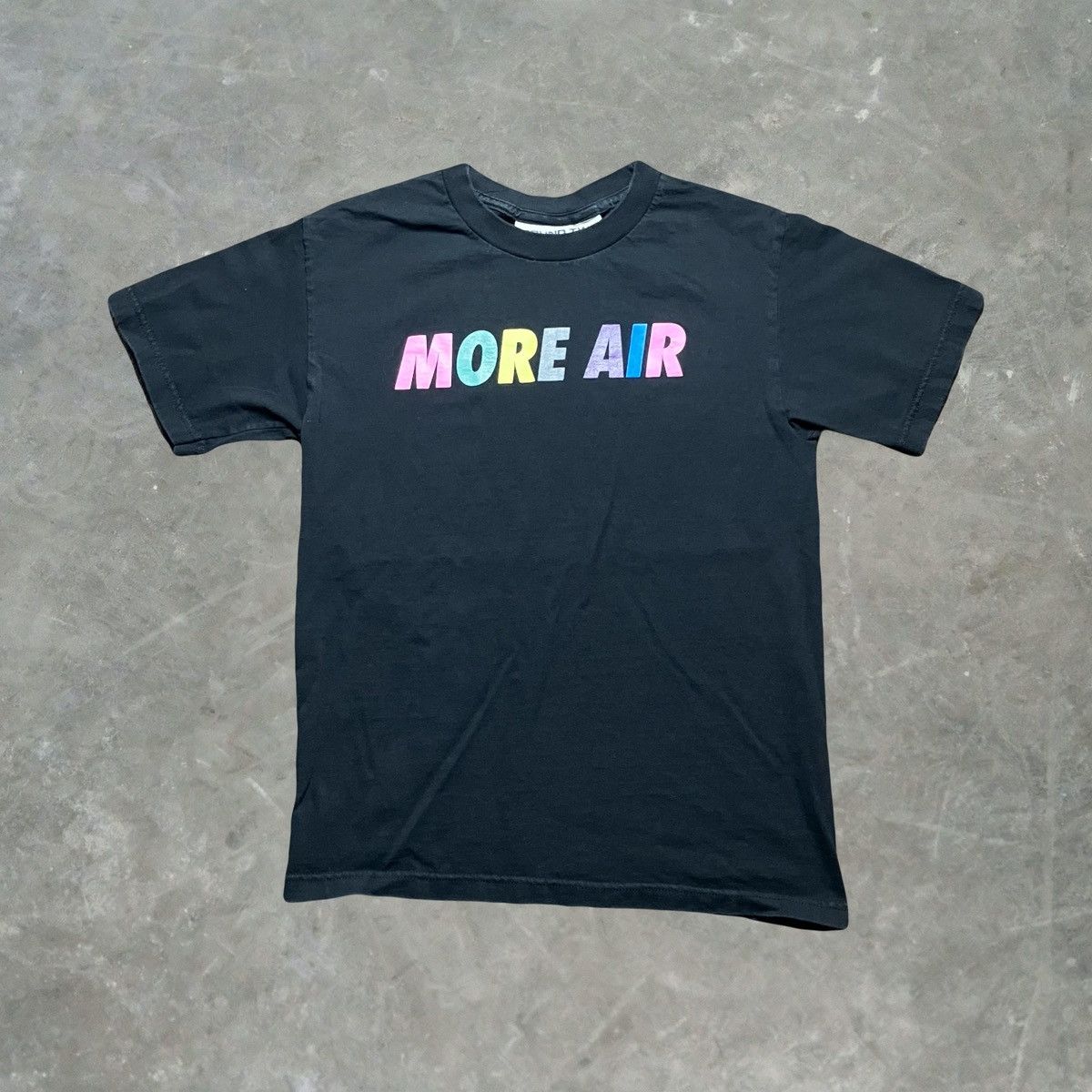 Round Two × Vintage Round Two More Air Graphic T Shirt Mens Size Small Black Size US S / EU 44-46 / 1 - 2 Thumbnail