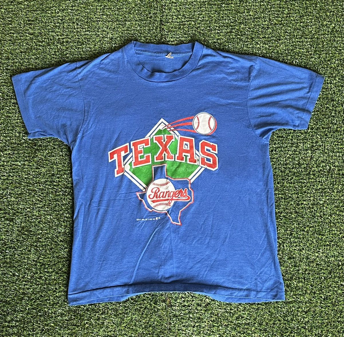 Other Vintage Texas Rangers Graphic Tee Size US L / EU 52-54 / 3 - 1 Thumbnail