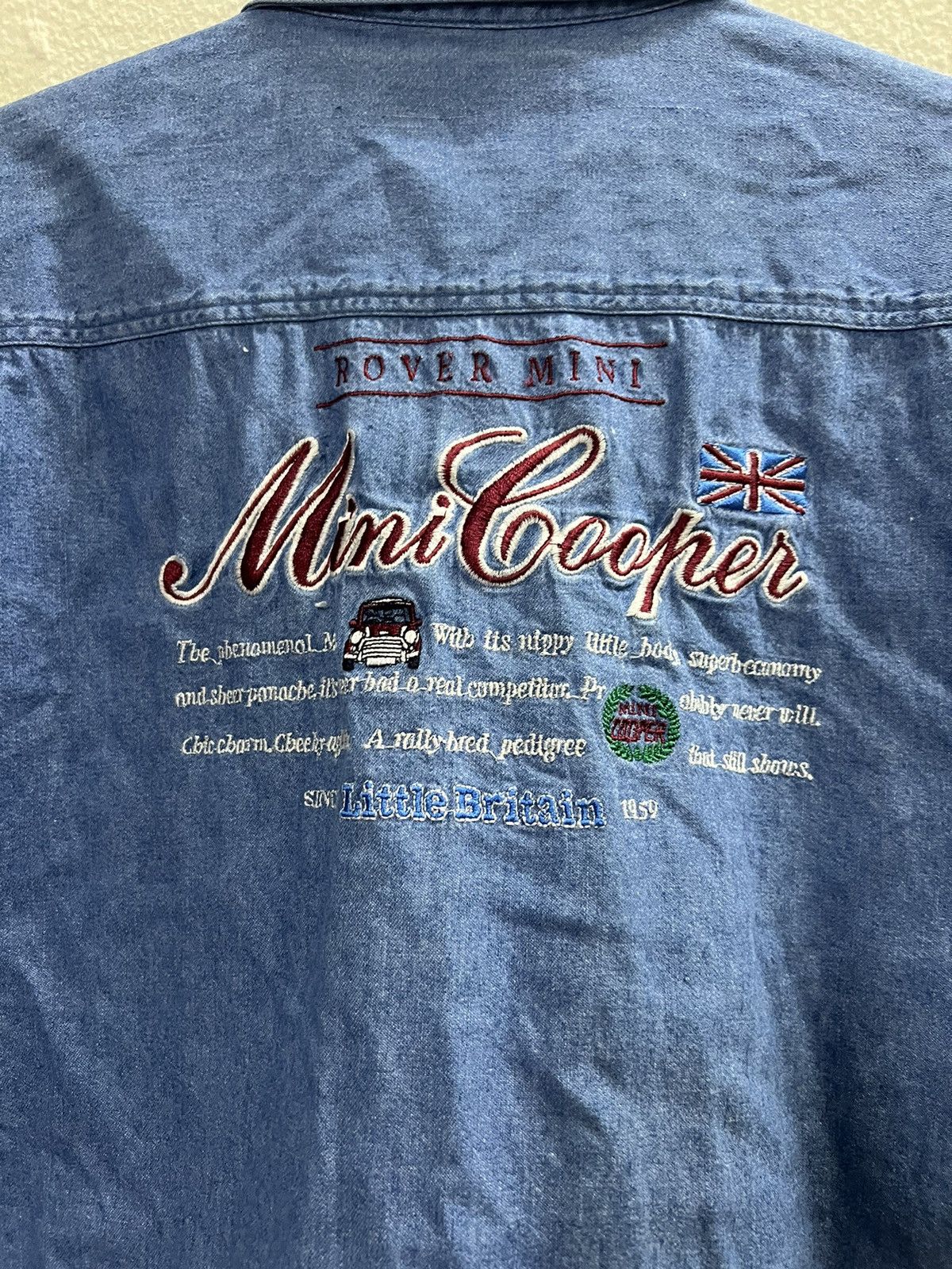 Other Vintage - Rover Mini Coopers Shirt Size US L / EU 52-54 / 3 - 6 Thumbnail