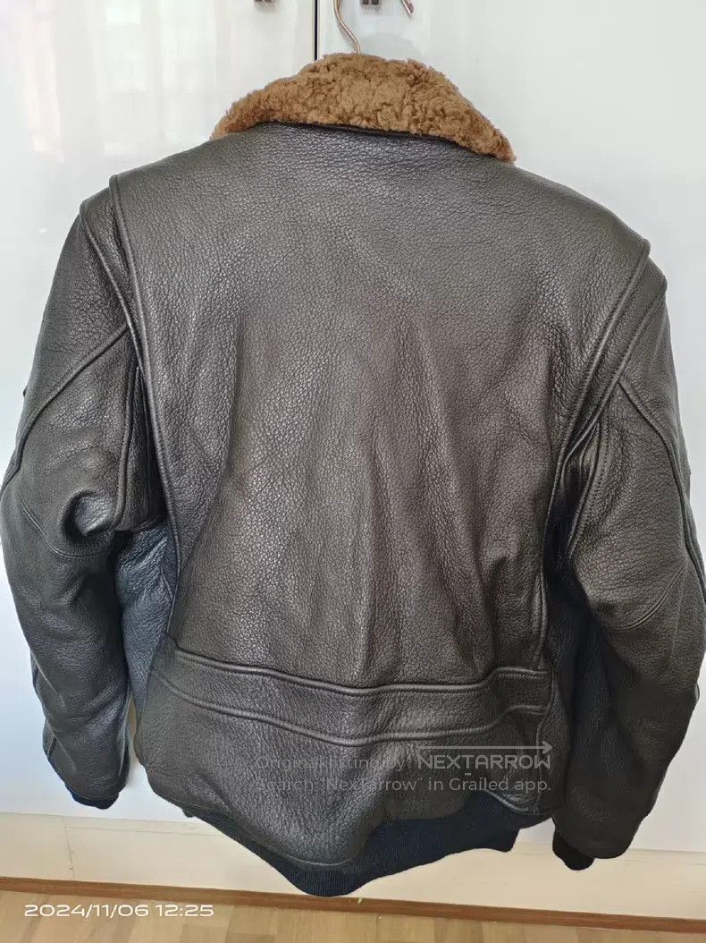 Schott Schott Genuine leather jacket for men embroidered leather Size US XL / EU 56 / 4 - 7 Thumbnail