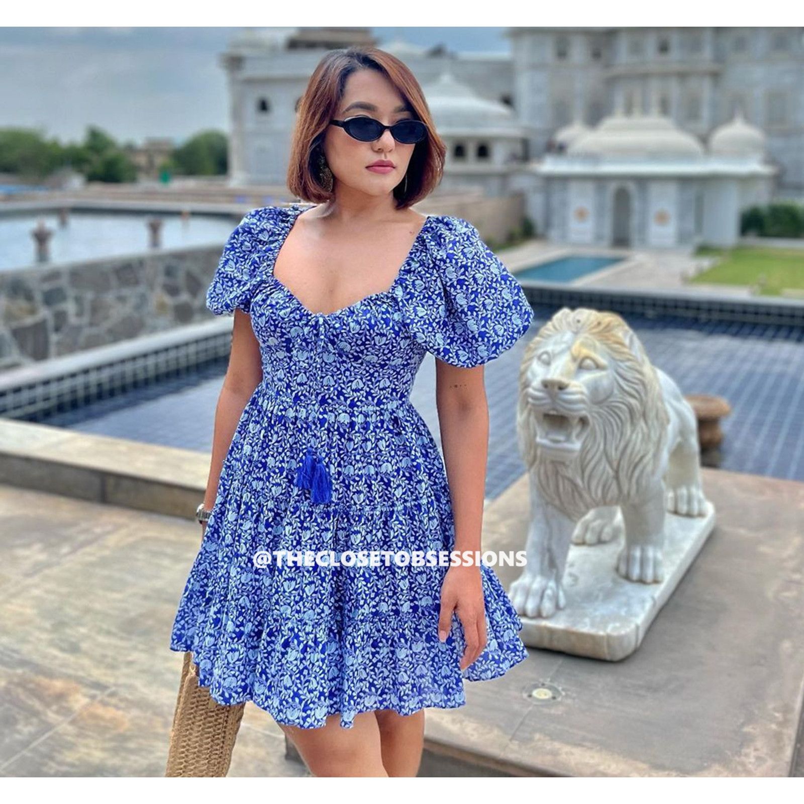 Zara ZARA BLOGGER FAVE!!! A-Line Dress with Balloon Sleeves NWT Size L / US 10 / IT 46 - 5 Thumbnail