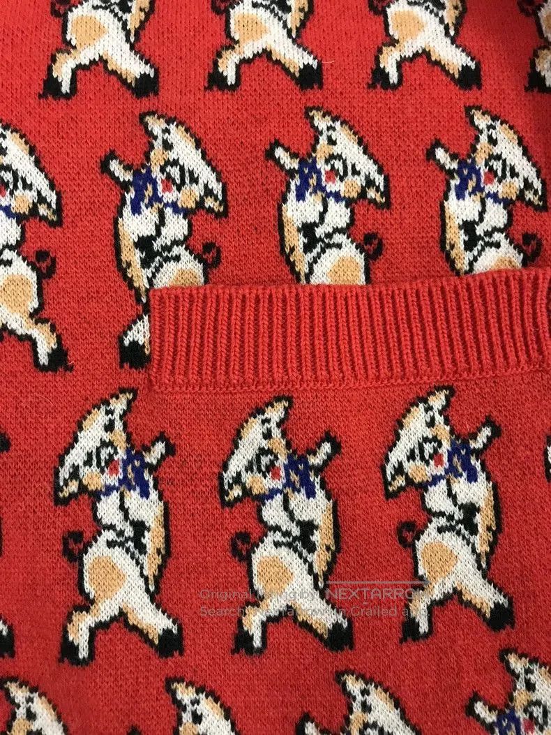 Gucci Gucci Dancing Pig Wool Cardigan. Size US L / EU 52-54 / 3 - 3 Thumbnail