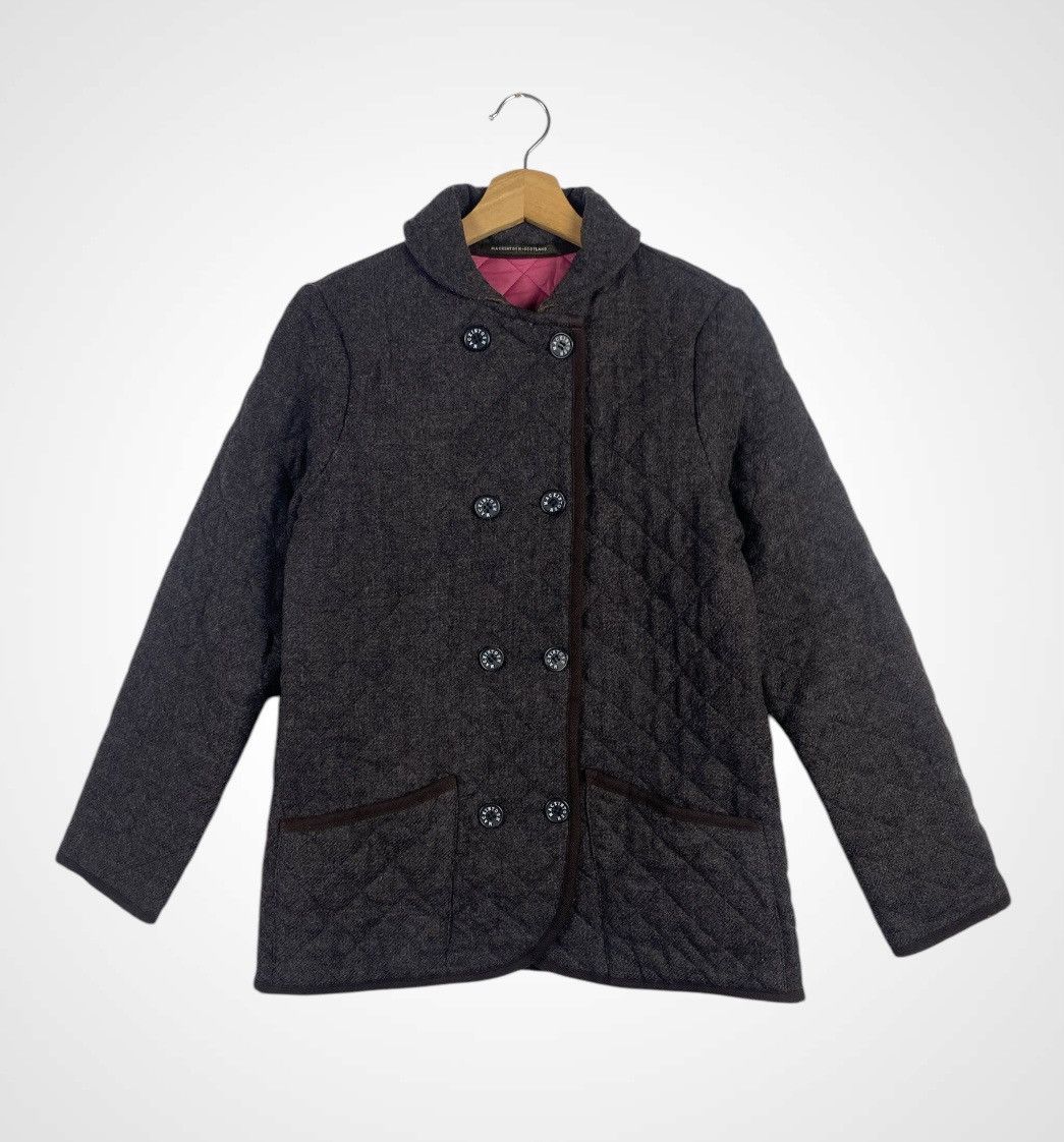 Mackintosh Rare Mackintosh Scotland Quilted Wool Jacket Size XXS / US 00 / IT 34 - 1 Thumbnail