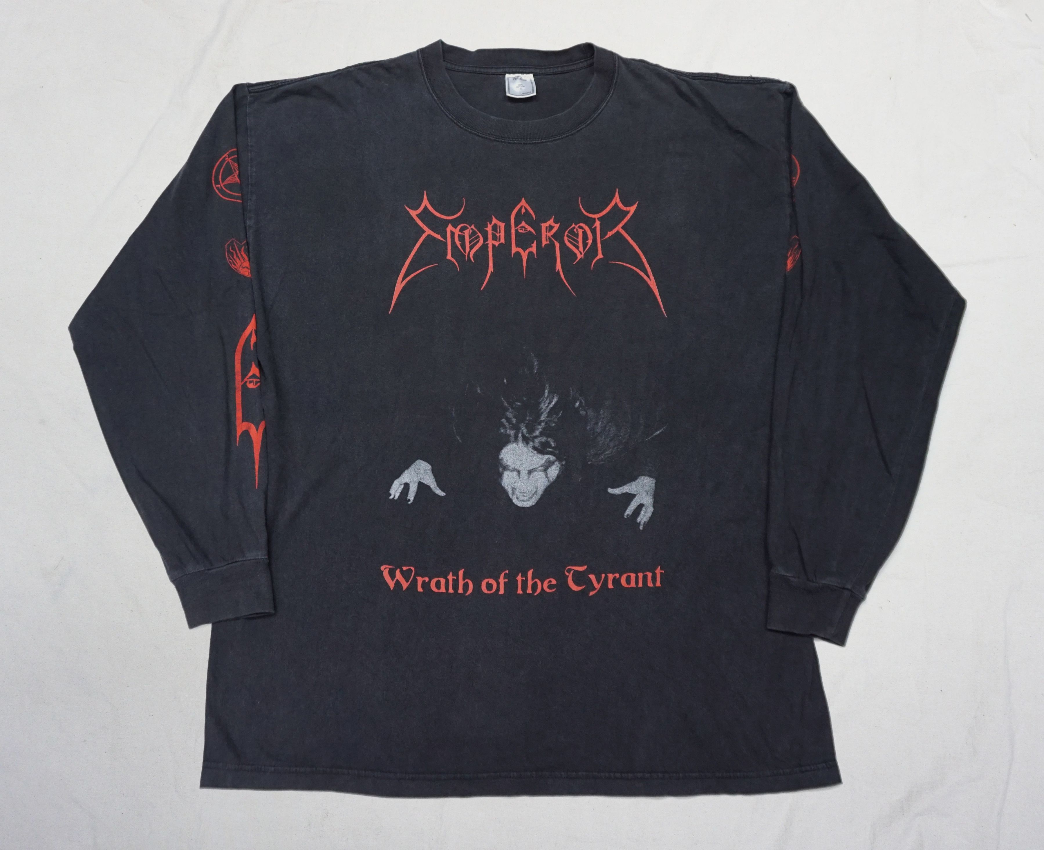 Band Tees 90's Emperor "wrath of the Tyrant" Sleeve Shirt Size US L / EU 52-54 / 3 - 1 Thumbnail