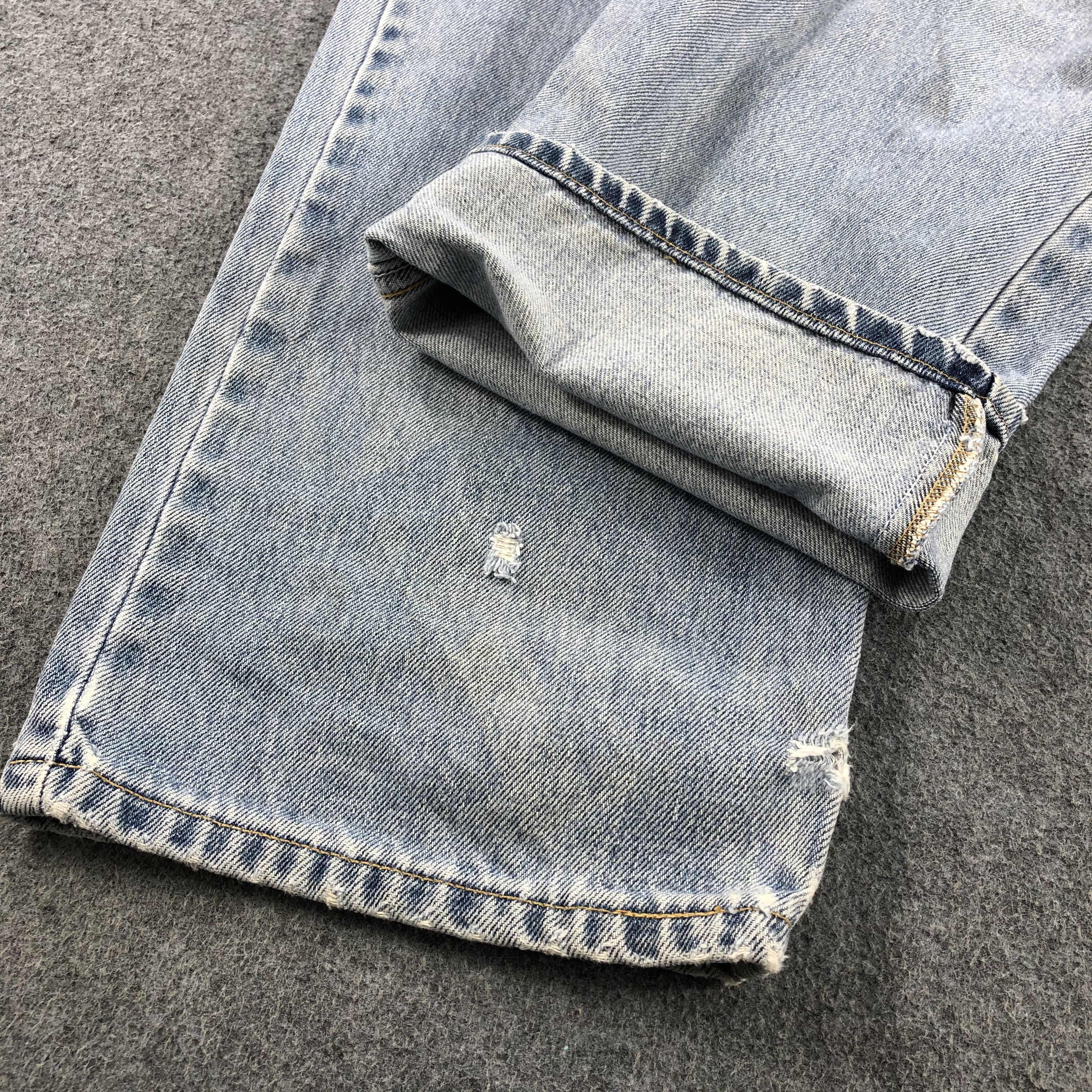 Levi's × Vintage Vintage 90s Light Wash Levis 550 Jeans-JM1849 Size US 38 / EU 54 - 7 Thumbnail