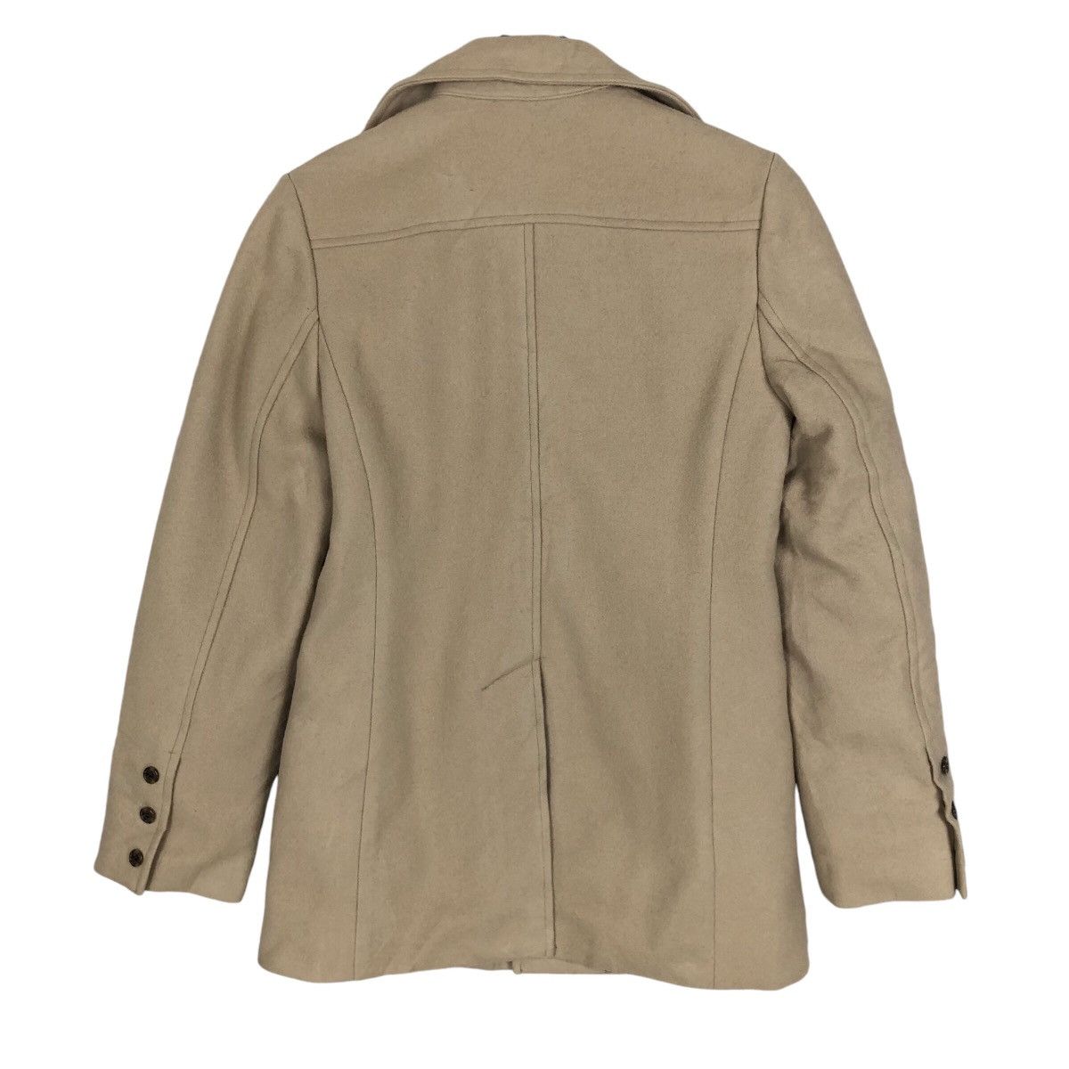 Issey Miyake Vintage Sunao Kuwahara Issey Miyake Pea Coat Size S / US 4 / IT 40 - 9 Thumbnail