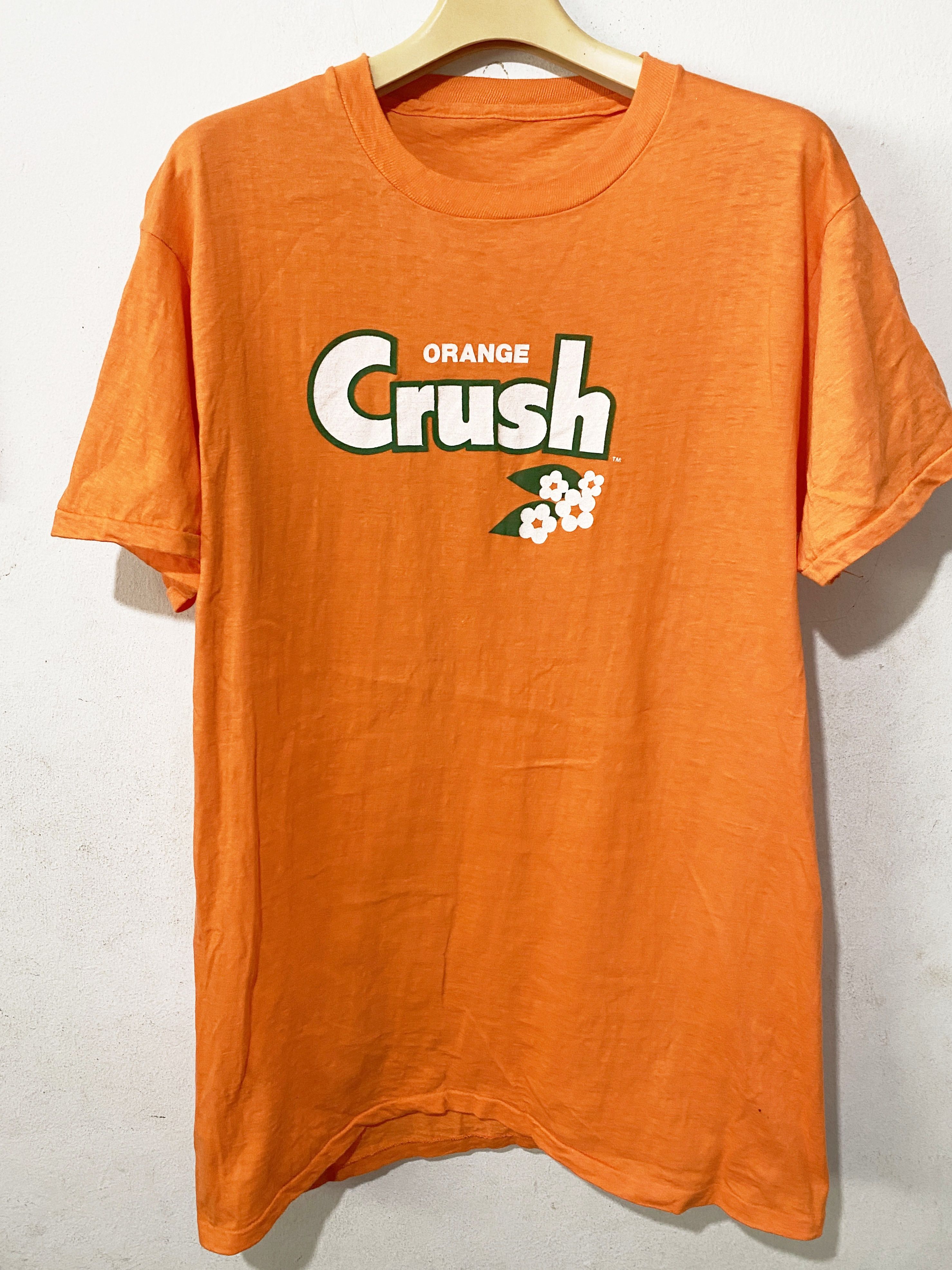 Orage × Vintage Vintage 80s Orange Crush Shirt Size US M / EU 48-50 / 2 - 1 Thumbnail