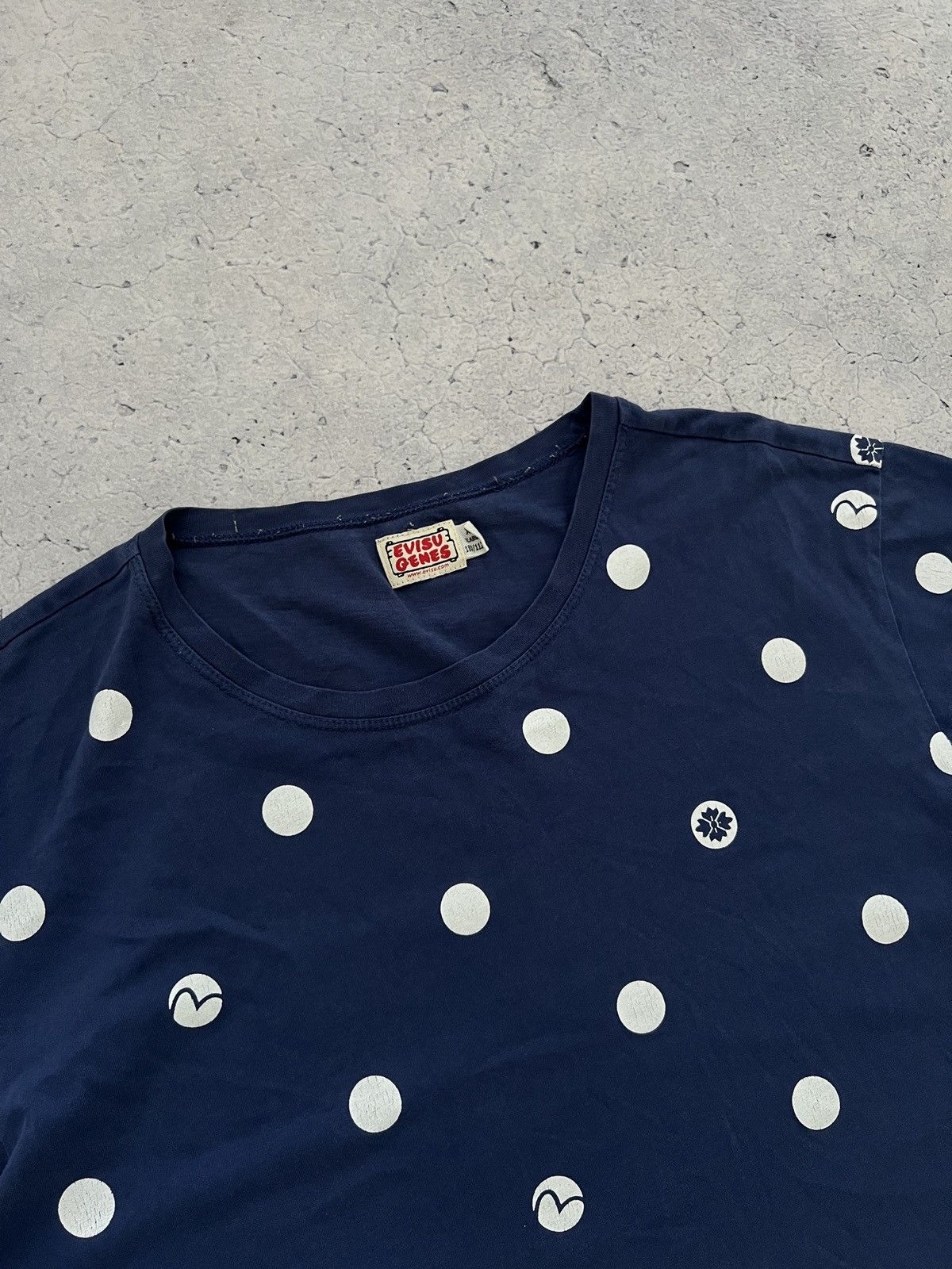 Evisu × Japanese Brand × Vintage Evisu Genes Vintage Monogram Logo Tee Size US XL / EU 56 / 4 - 4 Thumbnail