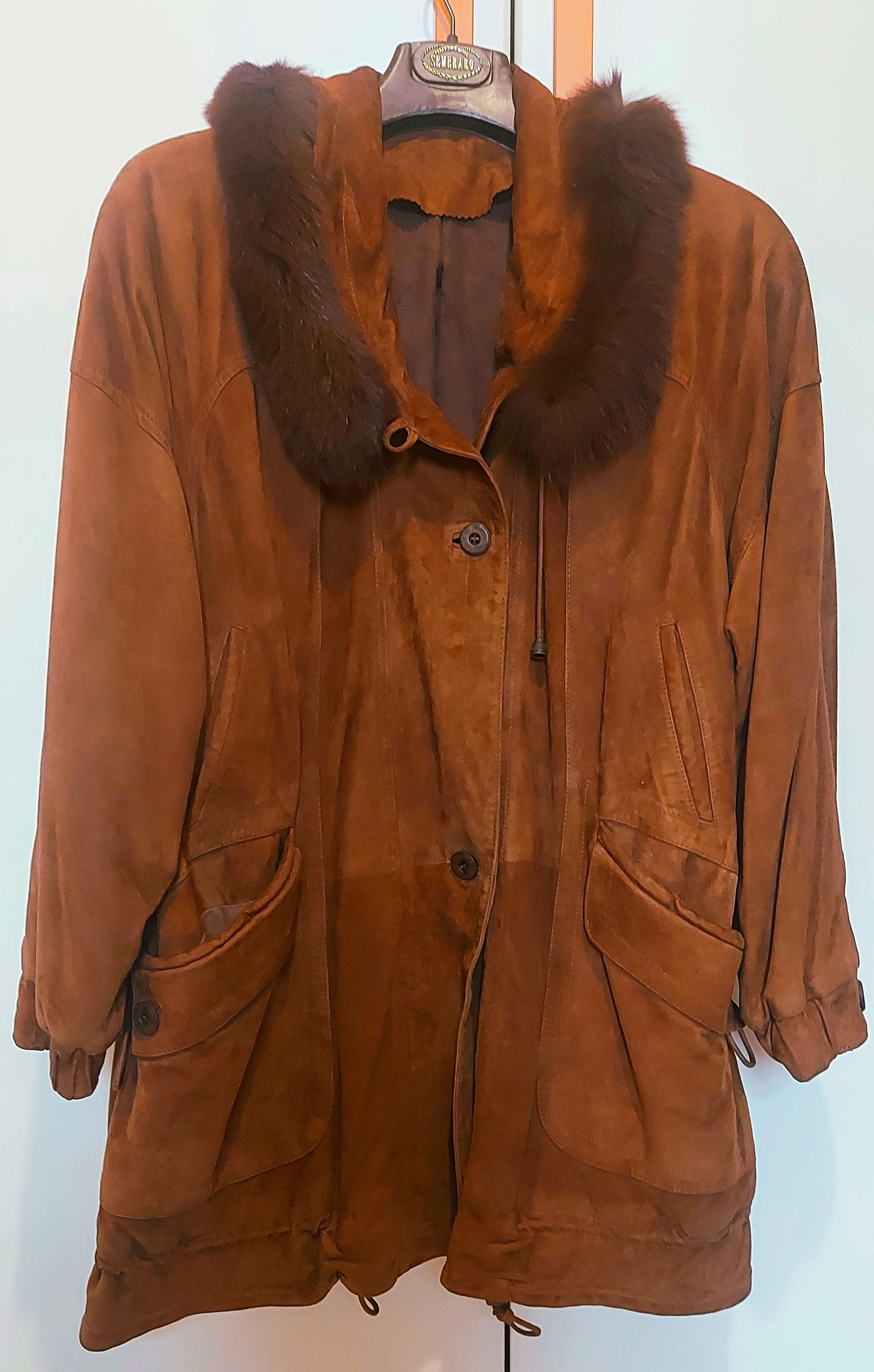 Other Women’s Reindeer Suede Coat Size M / US 6-8 / IT 42-44 - 3 Thumbnail