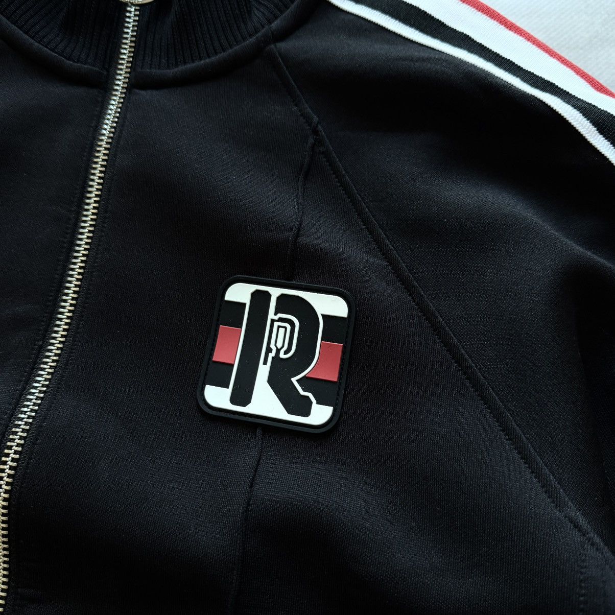 H&M Paco Rabanne x H&M Unisex Black Full Zip Jacket Logo Y2K Size US XS / EU 42 / 0 - 6 Thumbnail