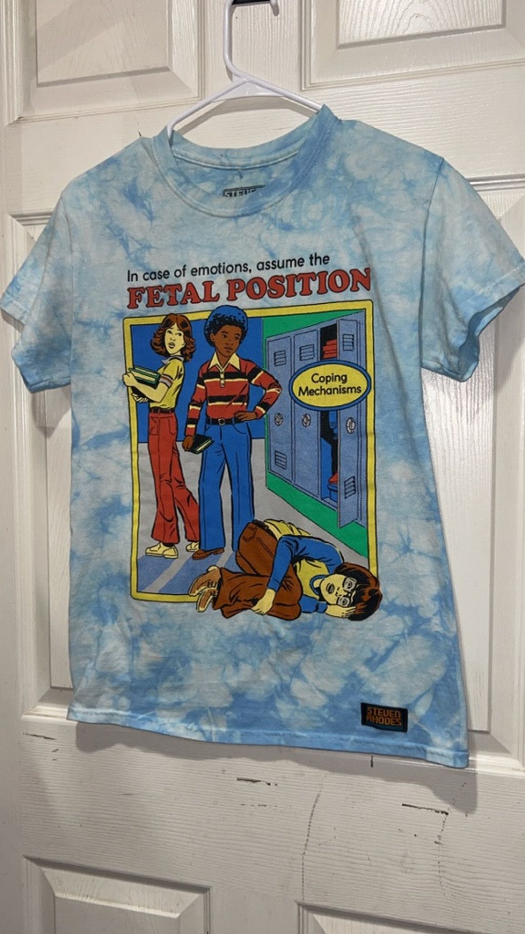 Other Women's Steven Rhodes Blue Tie-Dye Fetal Position Size S / US 4 / IT 40 - 2 Thumbnail