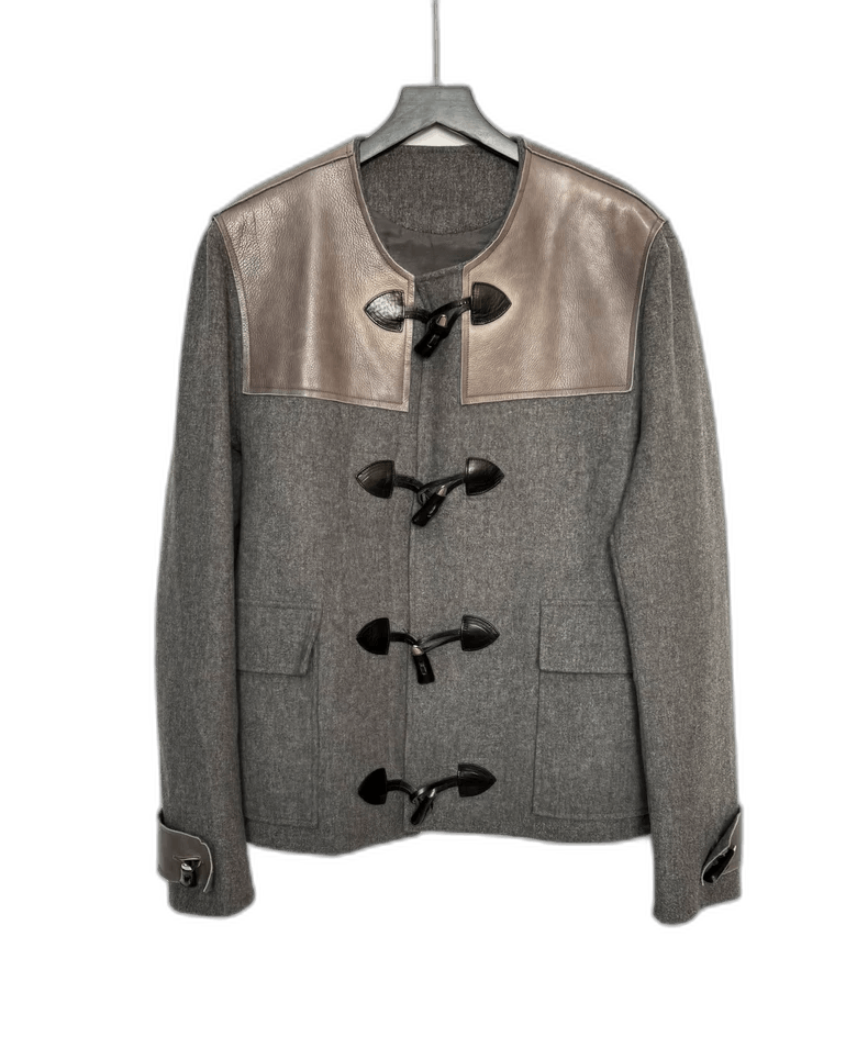 Givenchy Givenchy Givenchy Horn Buckle Fisherman Coat -2507 Size US L / EU 52-54 / 3 - 1 Thumbnail
