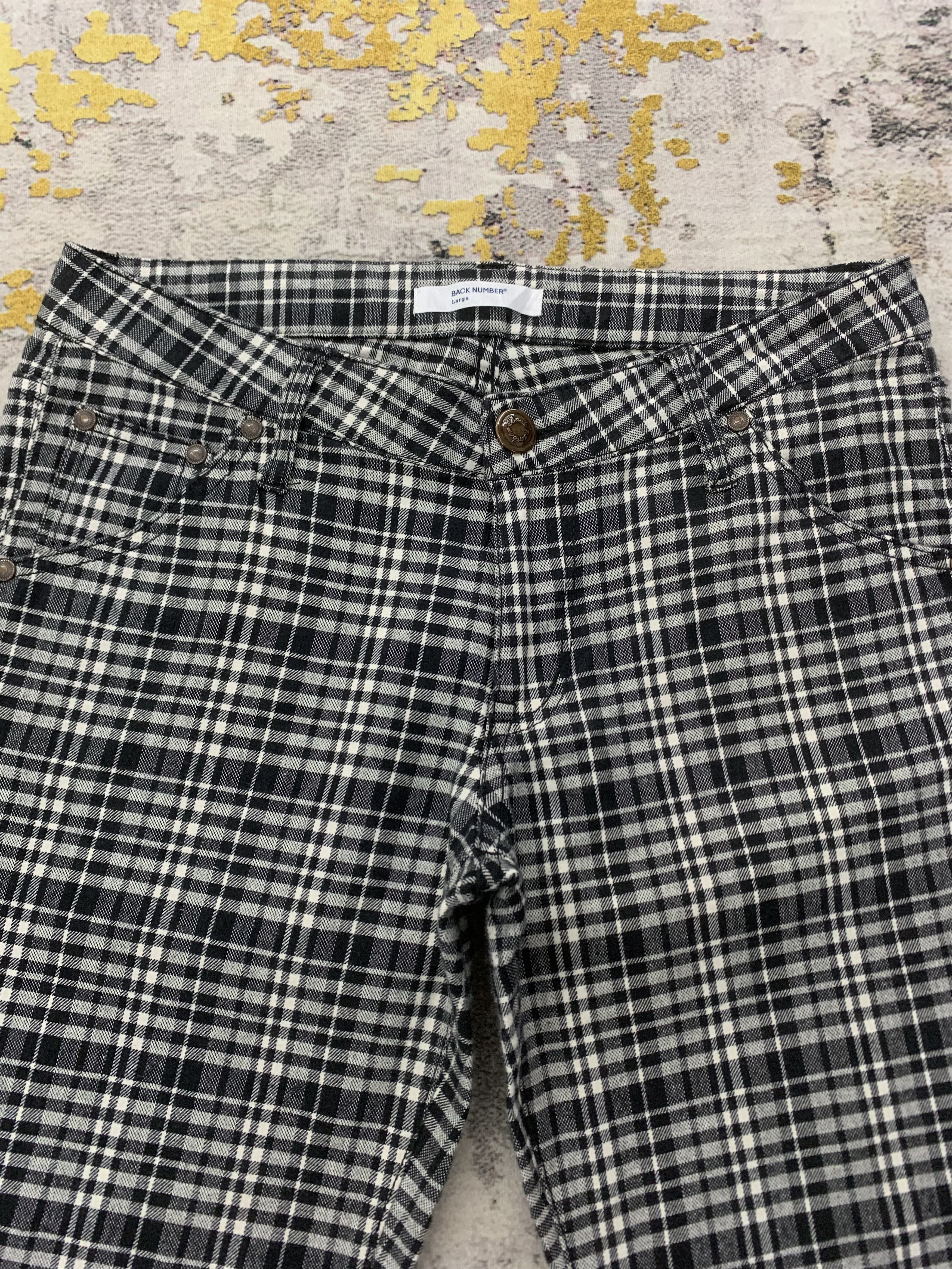 Japanese Brand Back Number Pants size 29 Size 29" - 3 Thumbnail