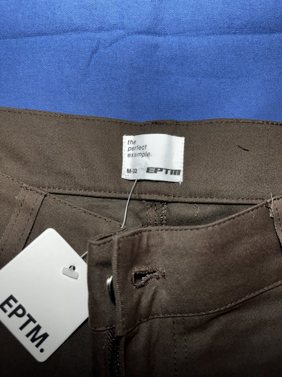 Designer × EPTM. EPTM BROWM CARGO PANTS Size US 32 / EU 48 - 7 Thumbnail