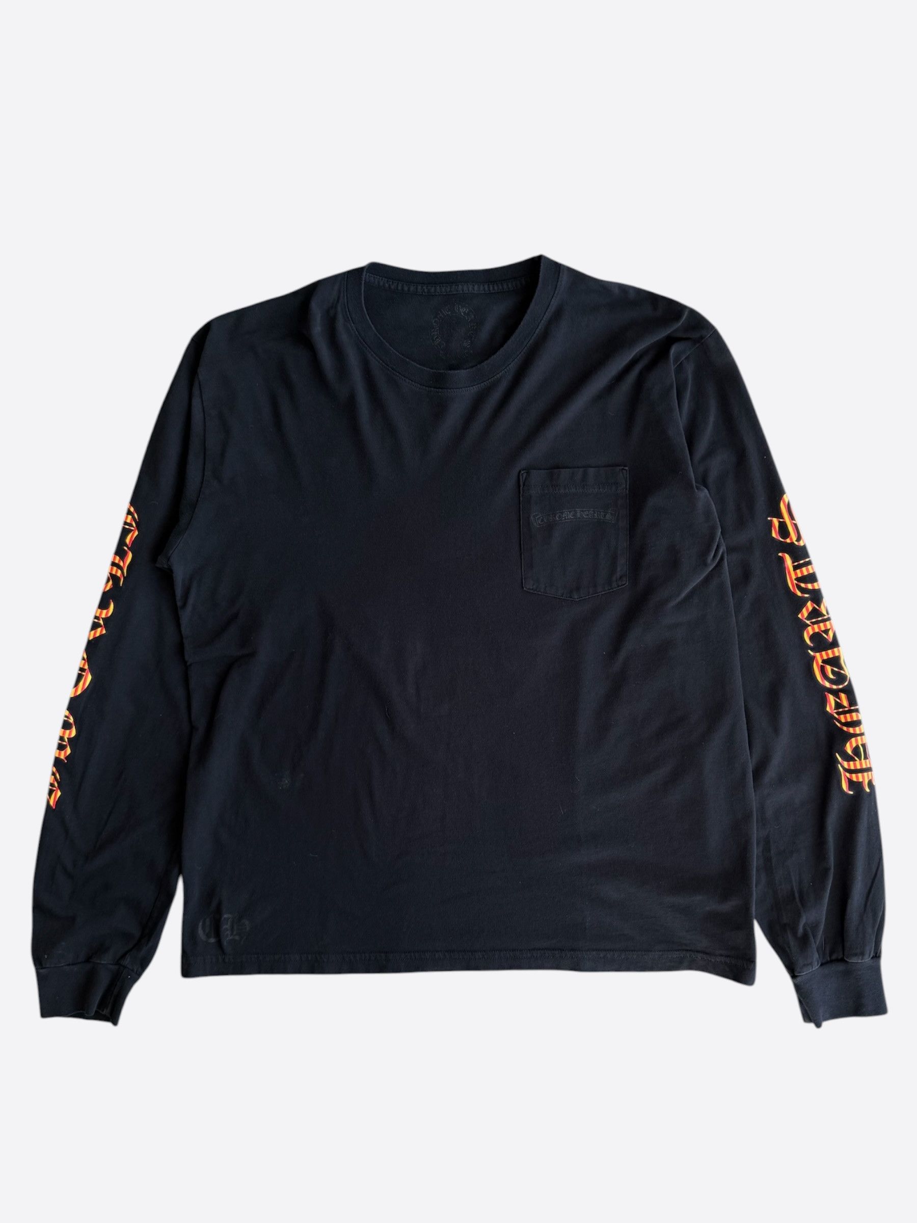 Chrome Hearts Chrome Heart V89 DAGGER long sleeve shirt | Grailed