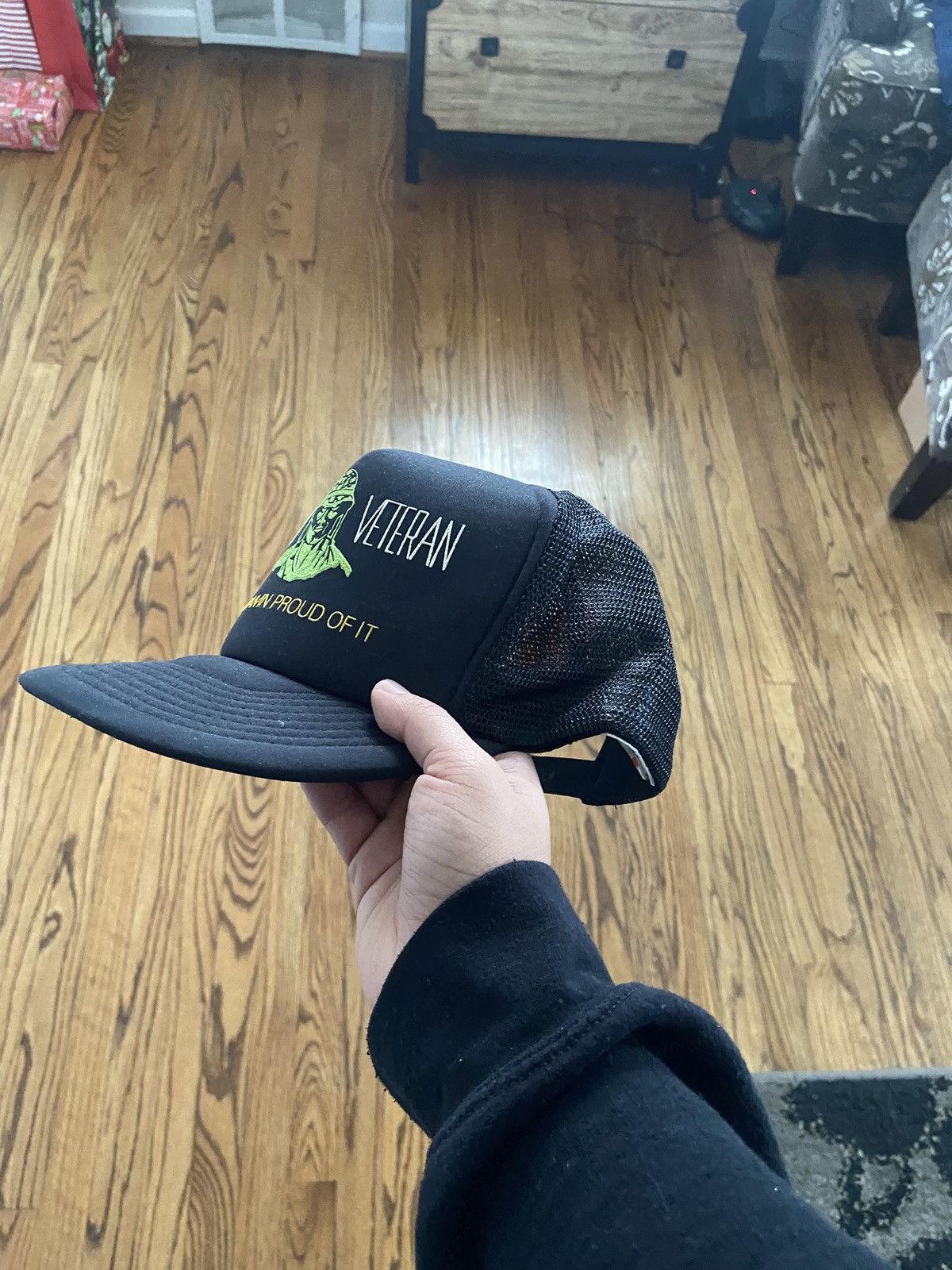 Vintage Vintage Vietnam veteran hat Size ONE SIZE - 2 Thumbnail