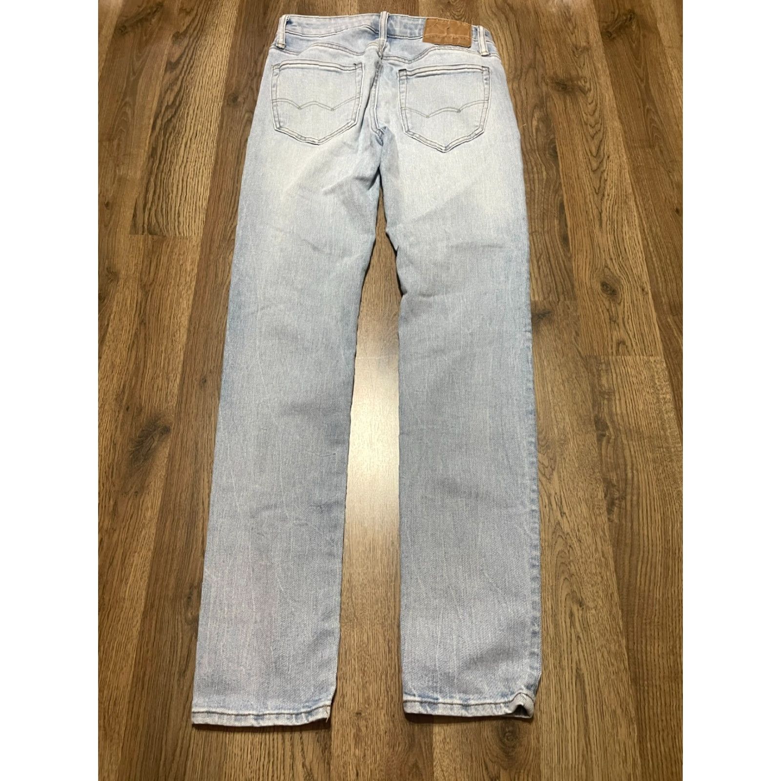 American Eagle Outfitters American Eagle Outfitters Jeans Men 28x32 Blue Denim Straight Leg Jeans Size US 28 / EU 44 - 2 Thumbnail