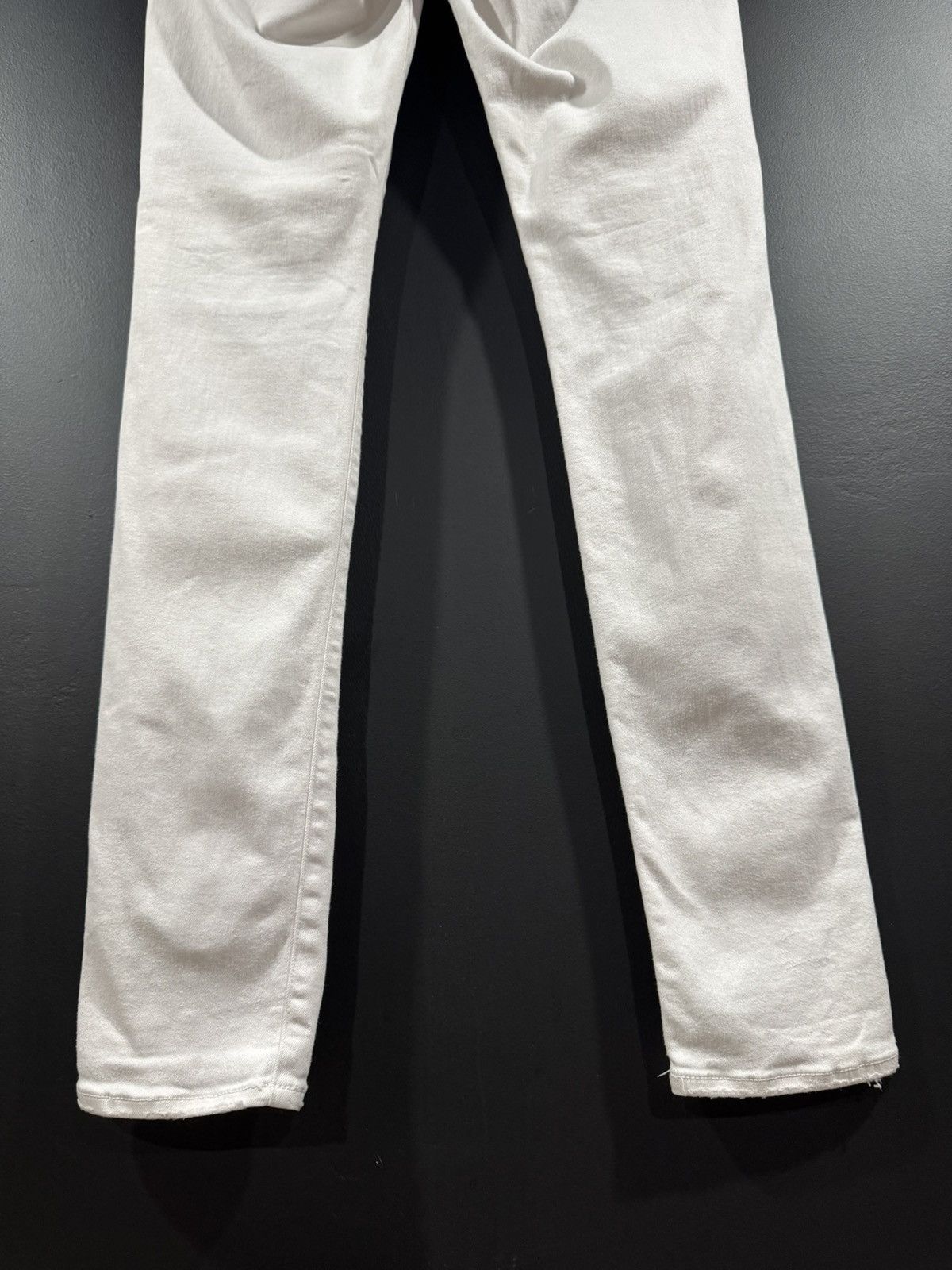 Amiri Amiri White Distressed Stacked Denim Jeans 36x33 Size US 36 / EU 52 - 11 Thumbnail