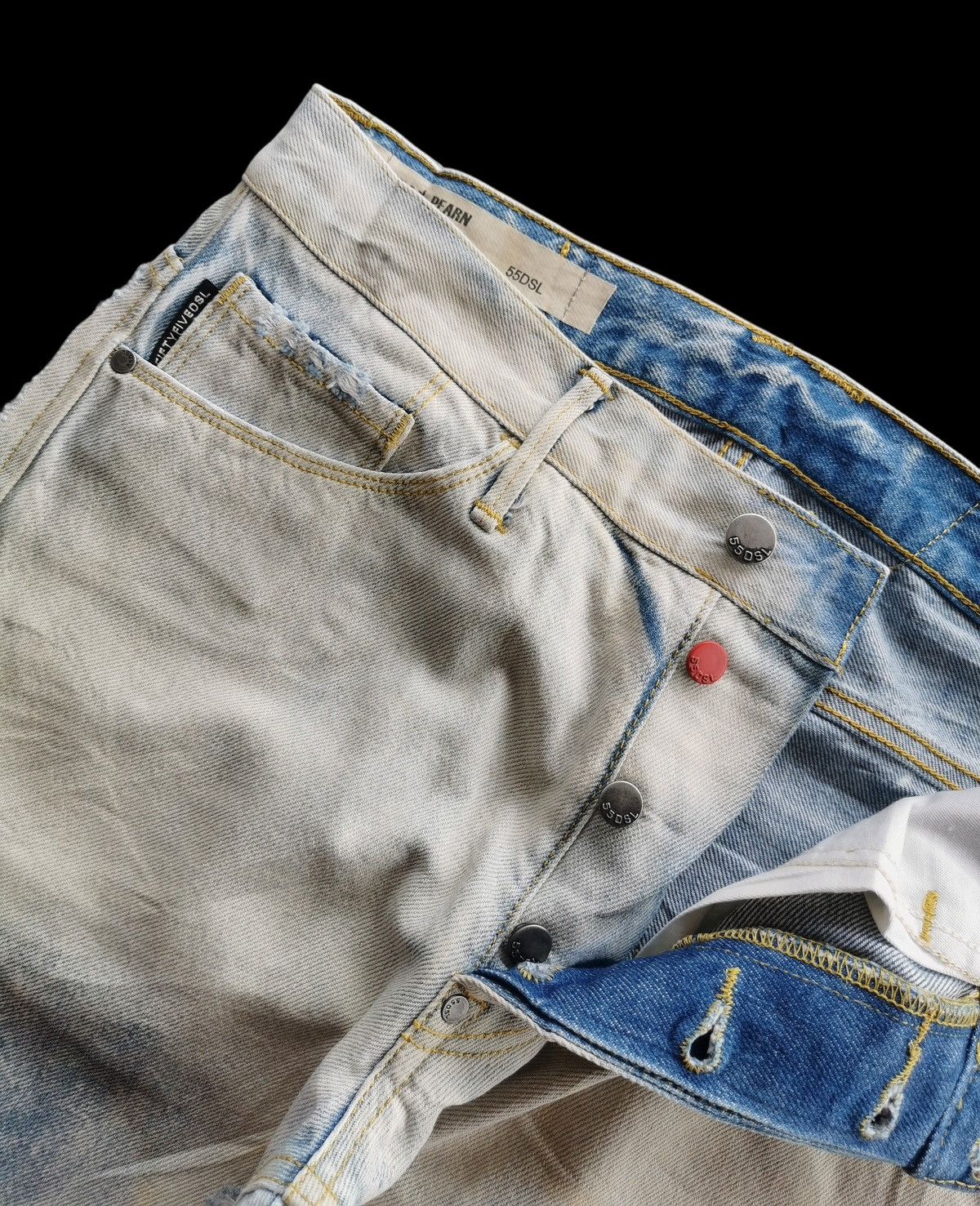 Diesel Diesel Mod Pearn SlimFit Jeans Vintage Mud Faded Wash Denim Size US 29 - 8 Thumbnail