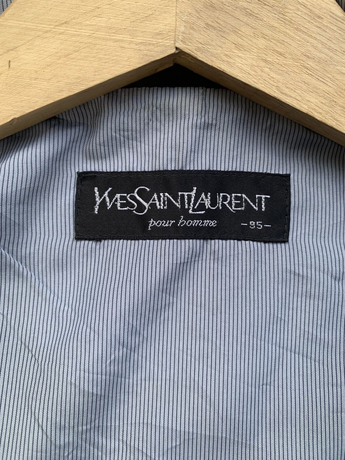 Yves Saint Laurent Vintage ysl hidden hoodie windbreaker jacket Size US M / EU 48-50 / 2 - 9 Thumbnail