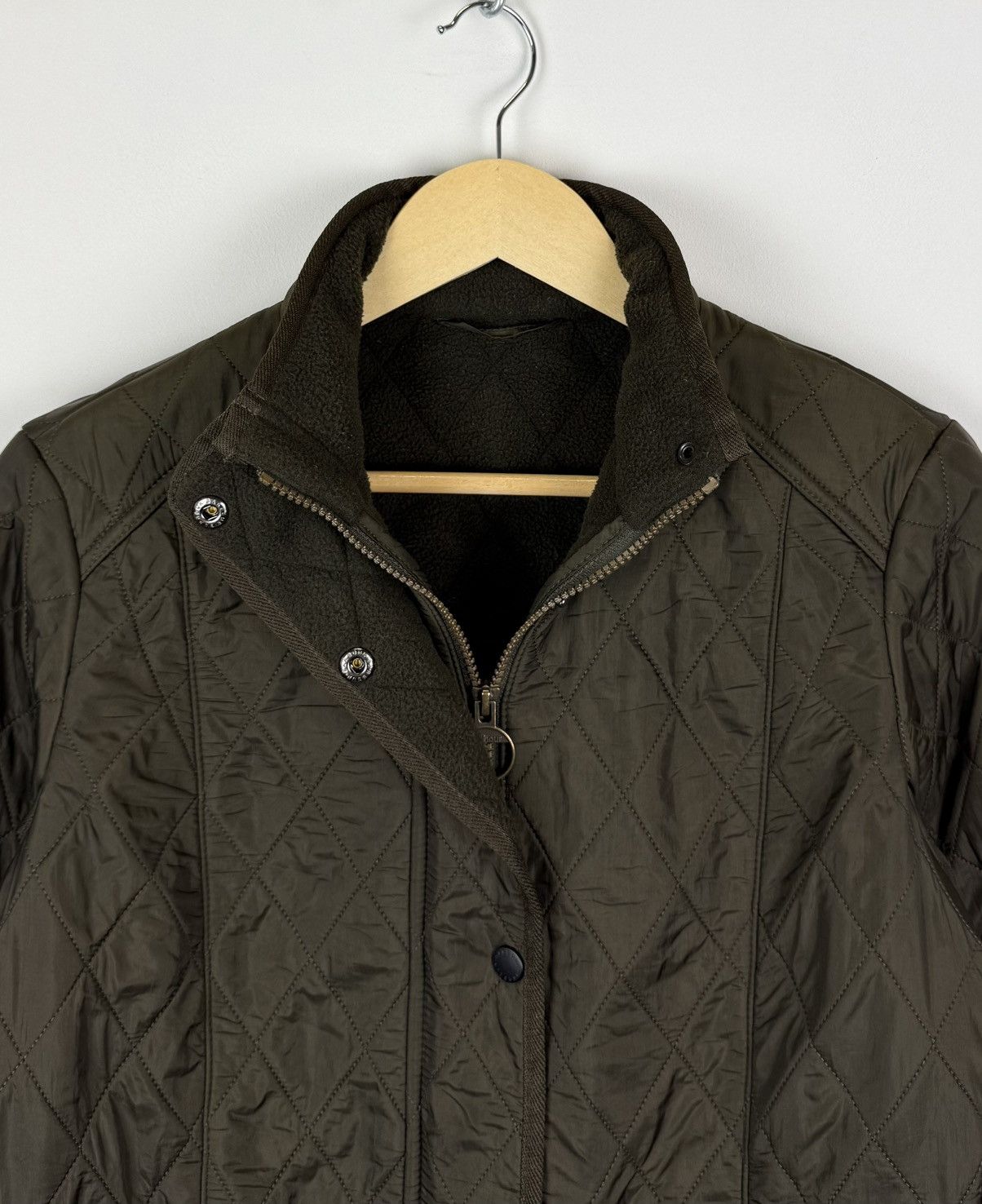 Barbour Barbour Cavalry Polarquilt Jacket Dark Olive Green Top Size L / US 10 / IT 46 - 5 Thumbnail