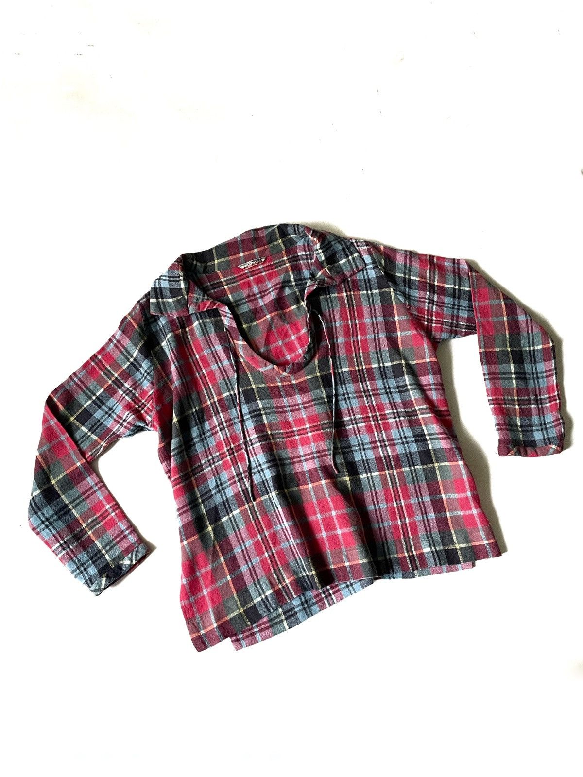 Umii 908 Umii 908 Wool Flannel Women Blouse Made In Japan Size 0/S Size S / US 4 / IT 40 - 1 Thumbnail