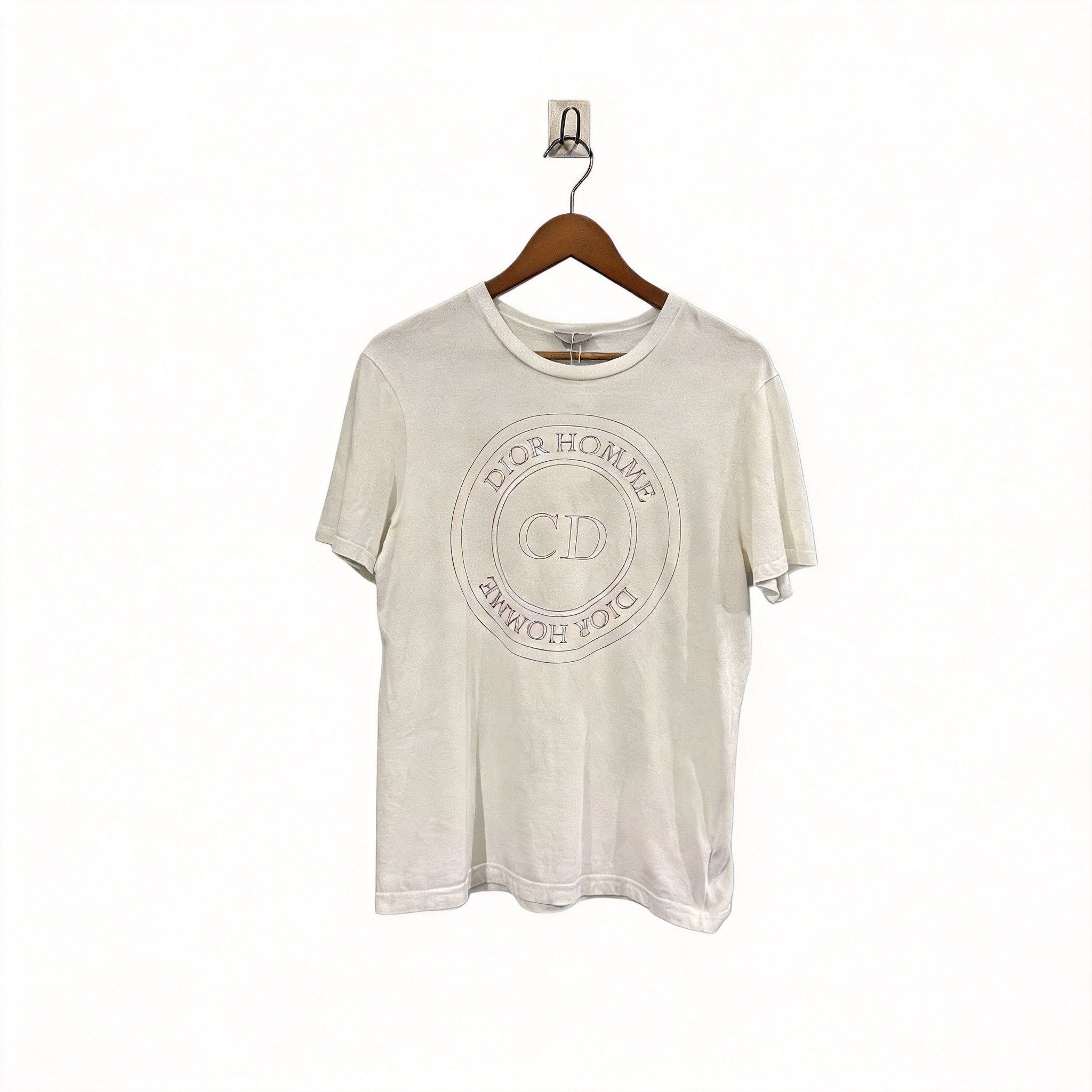 Dior Dior x Sorayama Robot Dinosaur Sakura T-shirt White M | Grailed