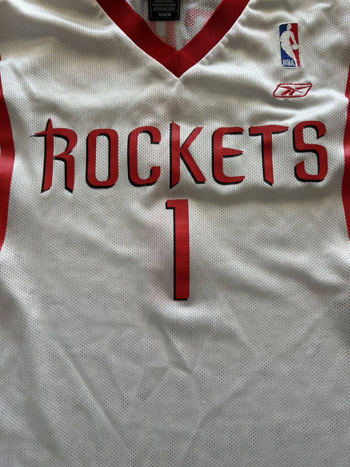 NBA Tracy Mcgrady Rockets NBA Basketball Jersey Reebok Size US M / EU 48-50 / 2 - 4 Thumbnail