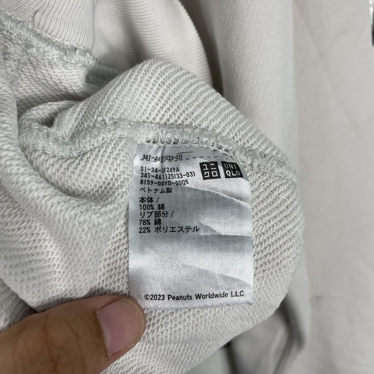 Japanese Brand Uniqlo x Peanuts Snoopy Crewneck Sweatshirt Size US XS / EU 42 / 0 - 12 Thumbnail