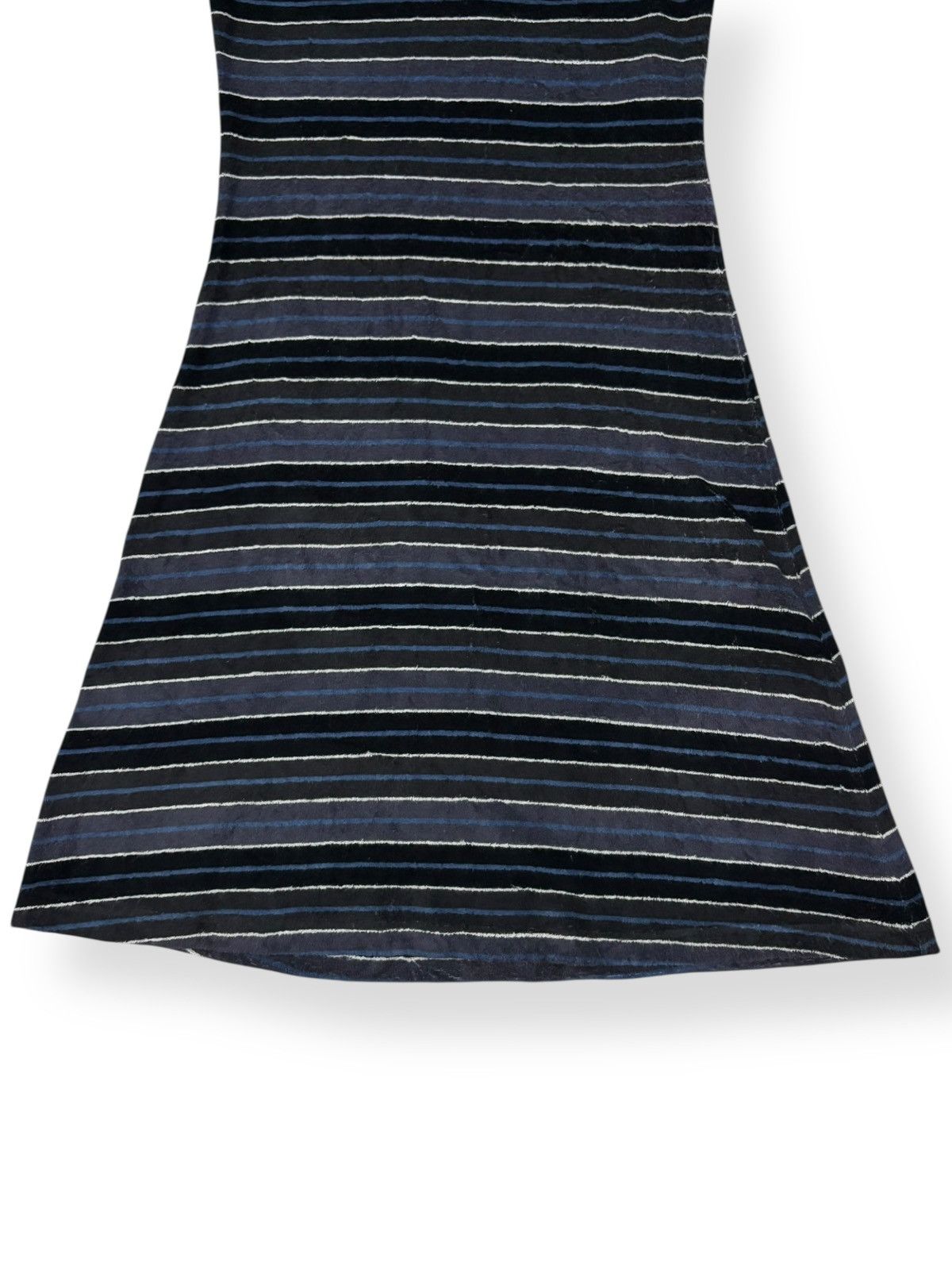 Hysteric Glamour Vintage 2000s Hysterc Glamour Striped Mini Dress Retro-style Size ONE SIZE - 7 Thumbnail