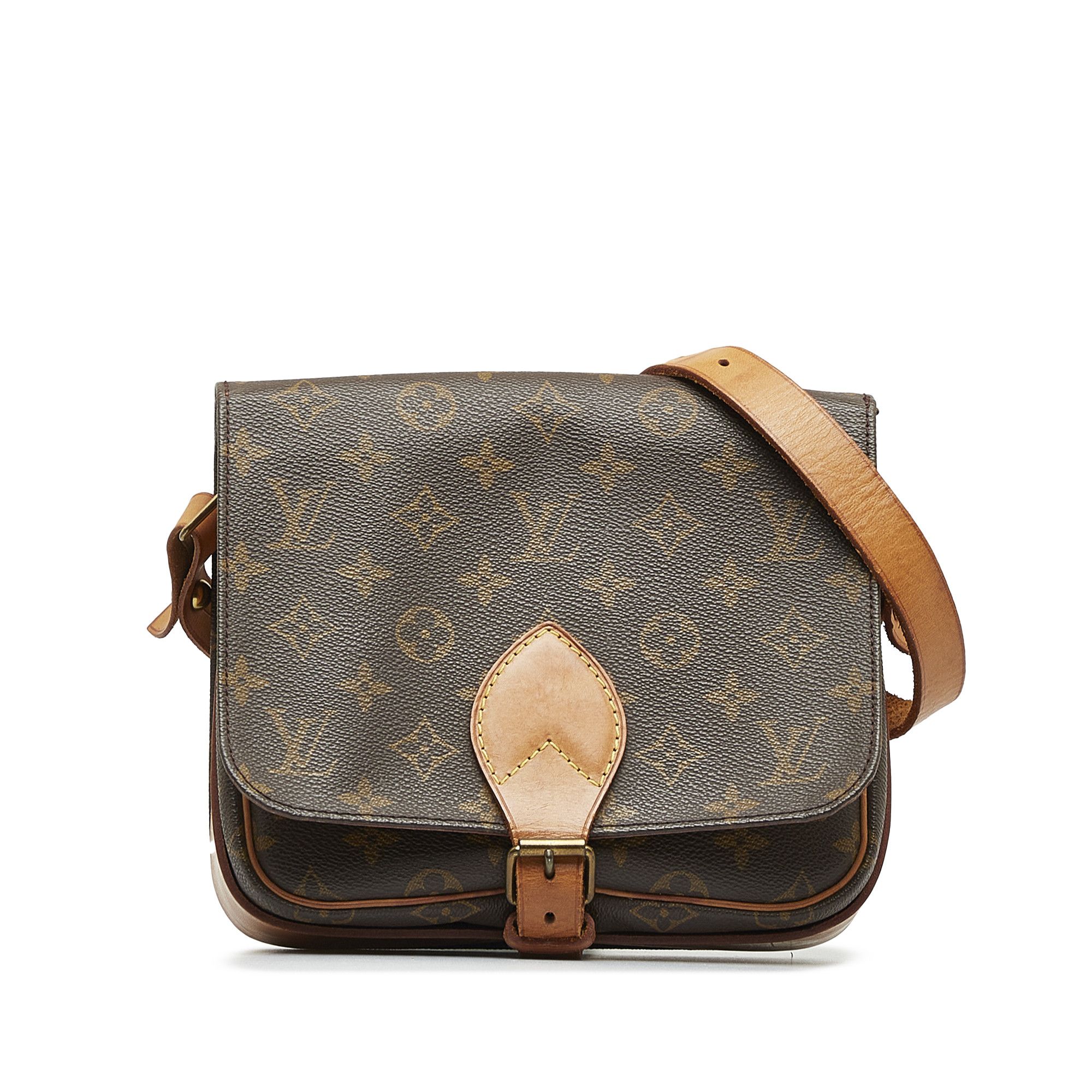 Louis Vuitton Monogram Cartouchiere mm Crossbody Bag 104lv41