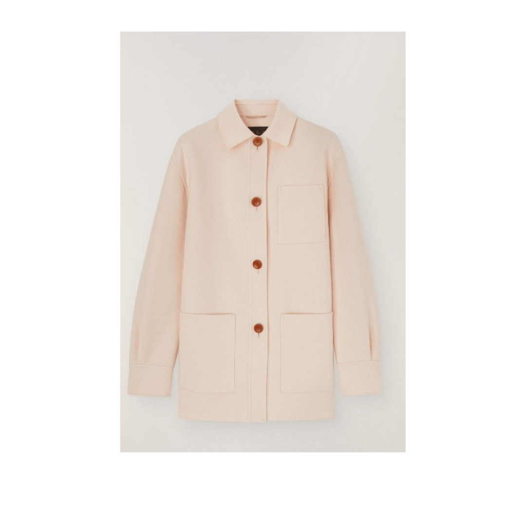 Loro Piana o1srvl11e1224 Larson Jacket in Light Pink Size L / US 10 / IT 46 - 1 Thumbnail