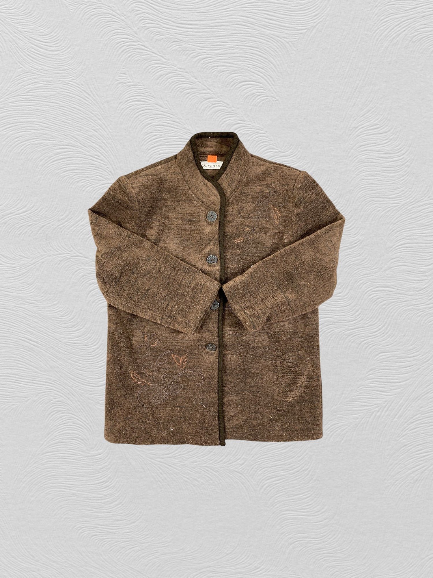Japanese Brand Japanese Brand Vareuse Embroidery Flower Coat -J118 Size S / US 4 / IT 40 - 4 Thumbnail