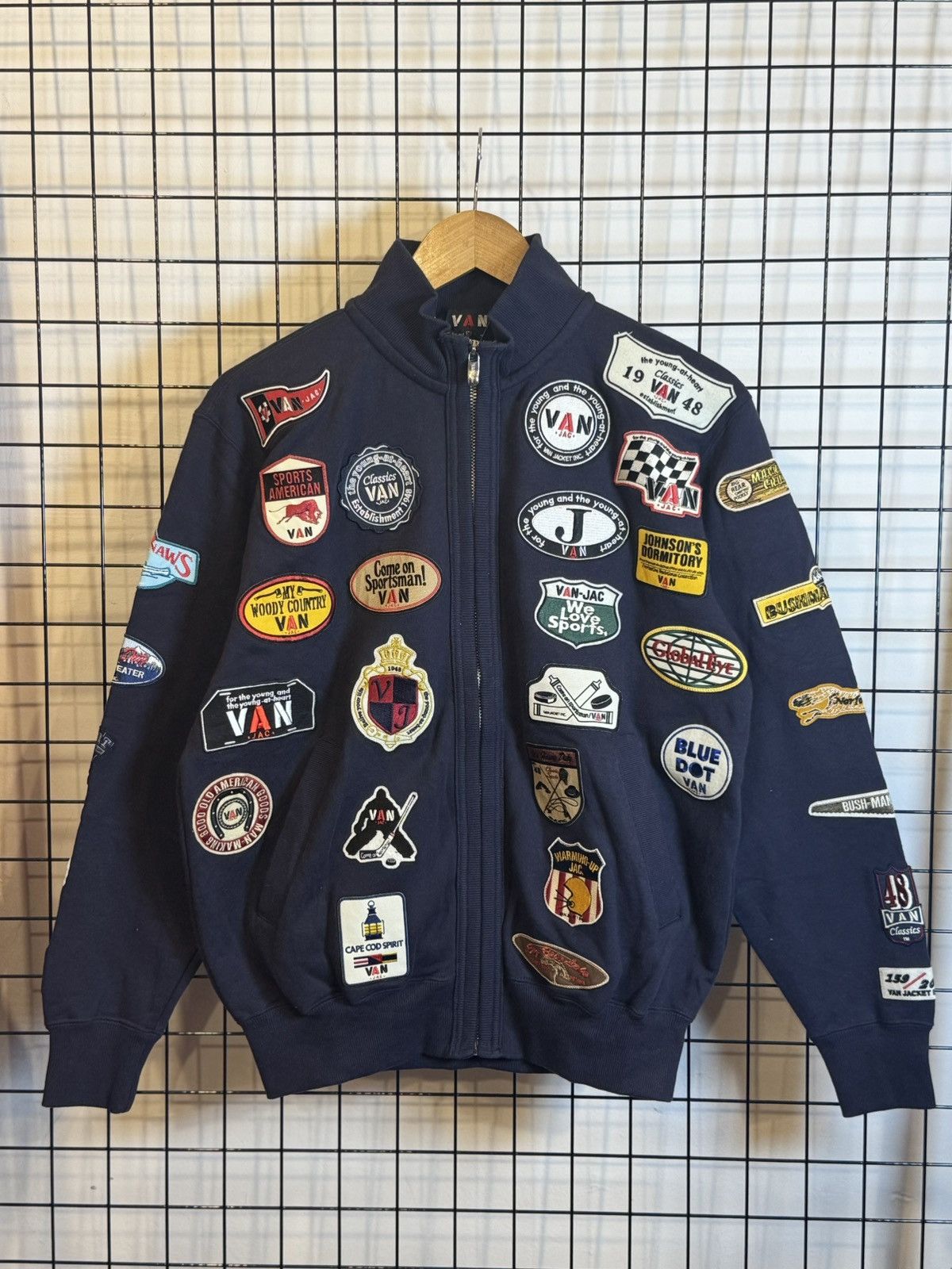 Van Japanese brand VAN sweatshirt zip Size US M / EU 48-50 / 2 - 1 Thumbnail