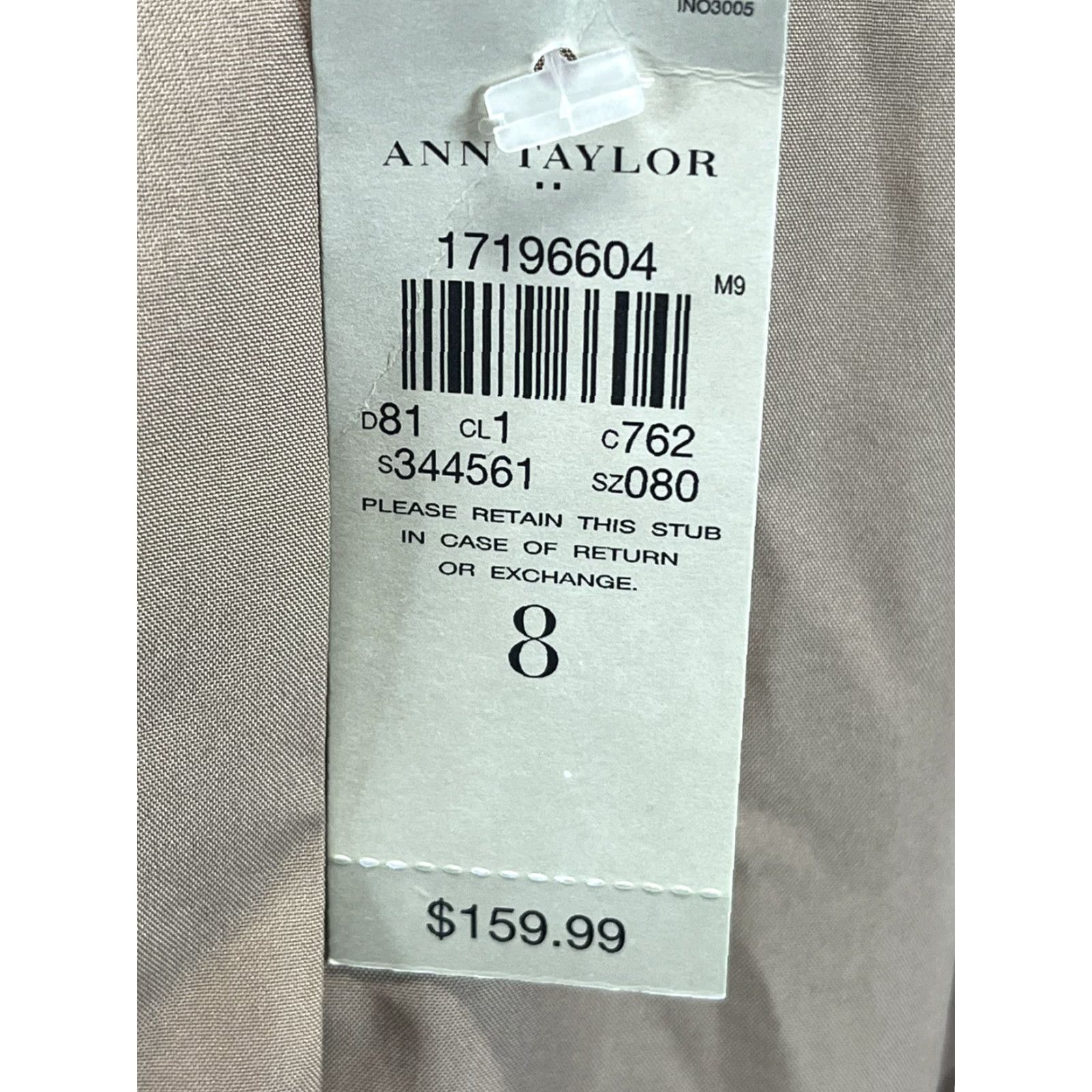 Ann Taylor NEW! Ann Taylor Blazer Sz 8 Womens Brown 2 button Career Power Boss Babe Size M / US 6-8 / IT 42-44 - 7 Thumbnail